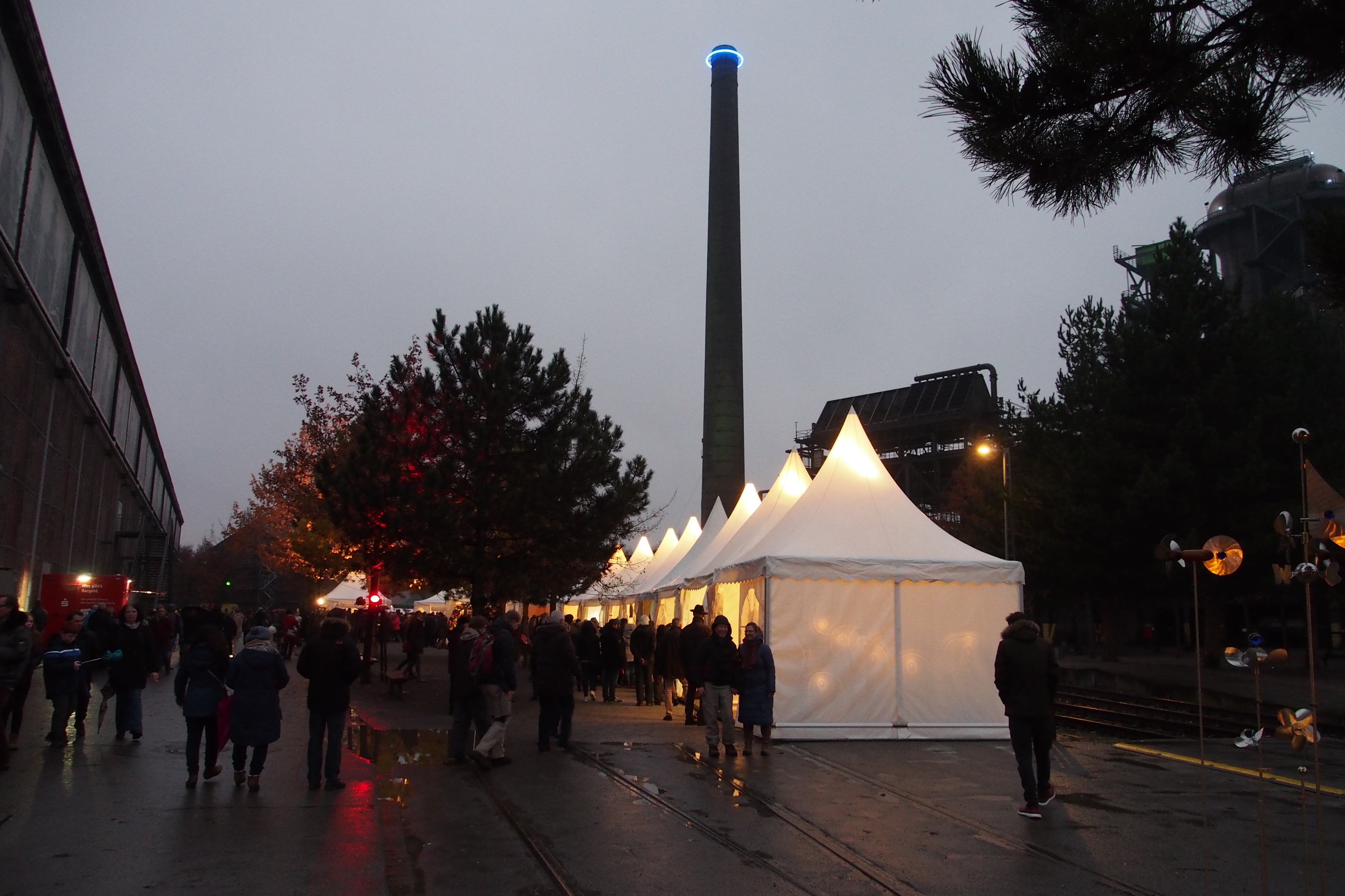Lichtermarkt im Landschaftspark Duisburg