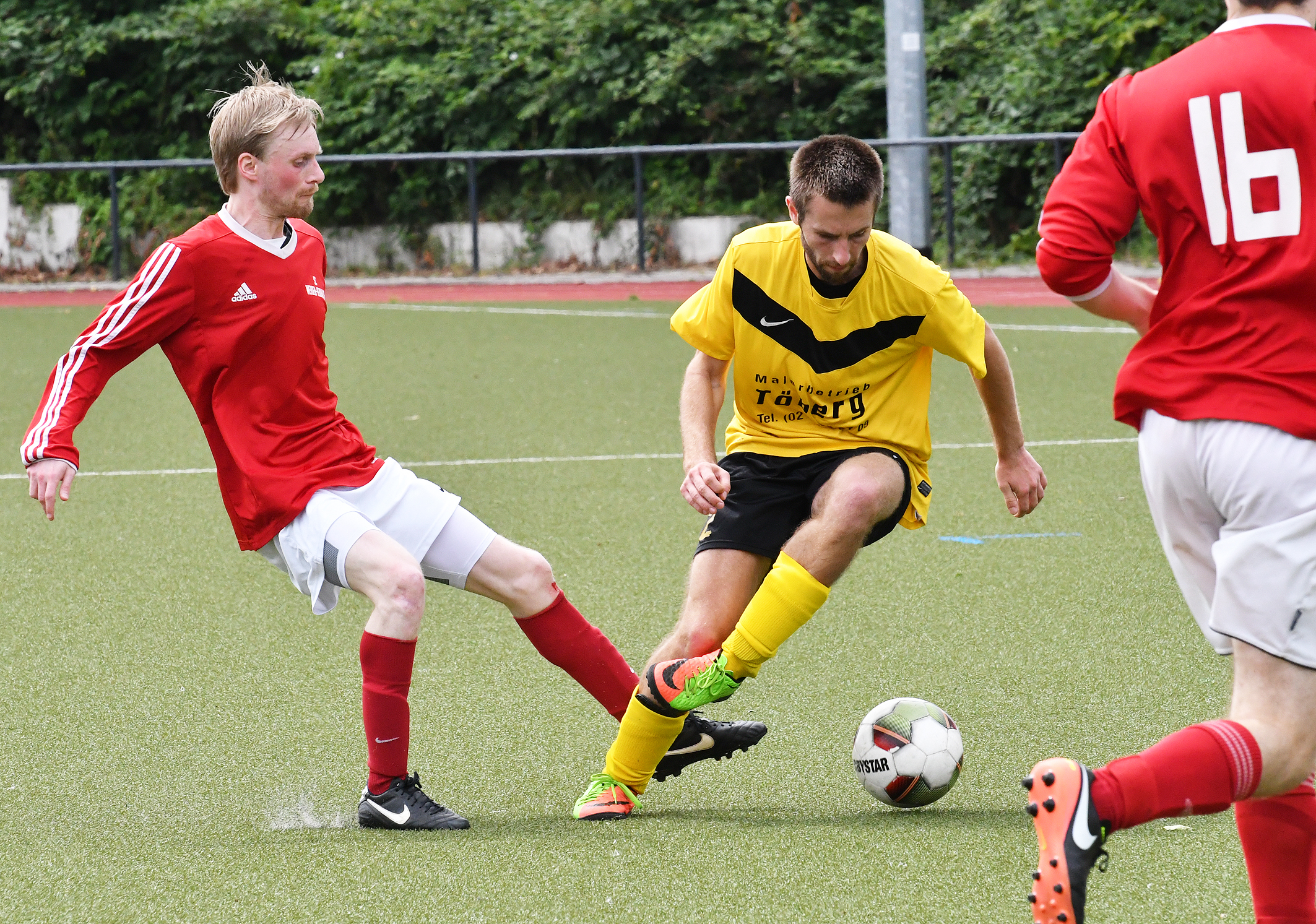 Spielertrainer Christian Scheidgen hatte die SC-Reserve gut eingestellt.
Foto: Archiv