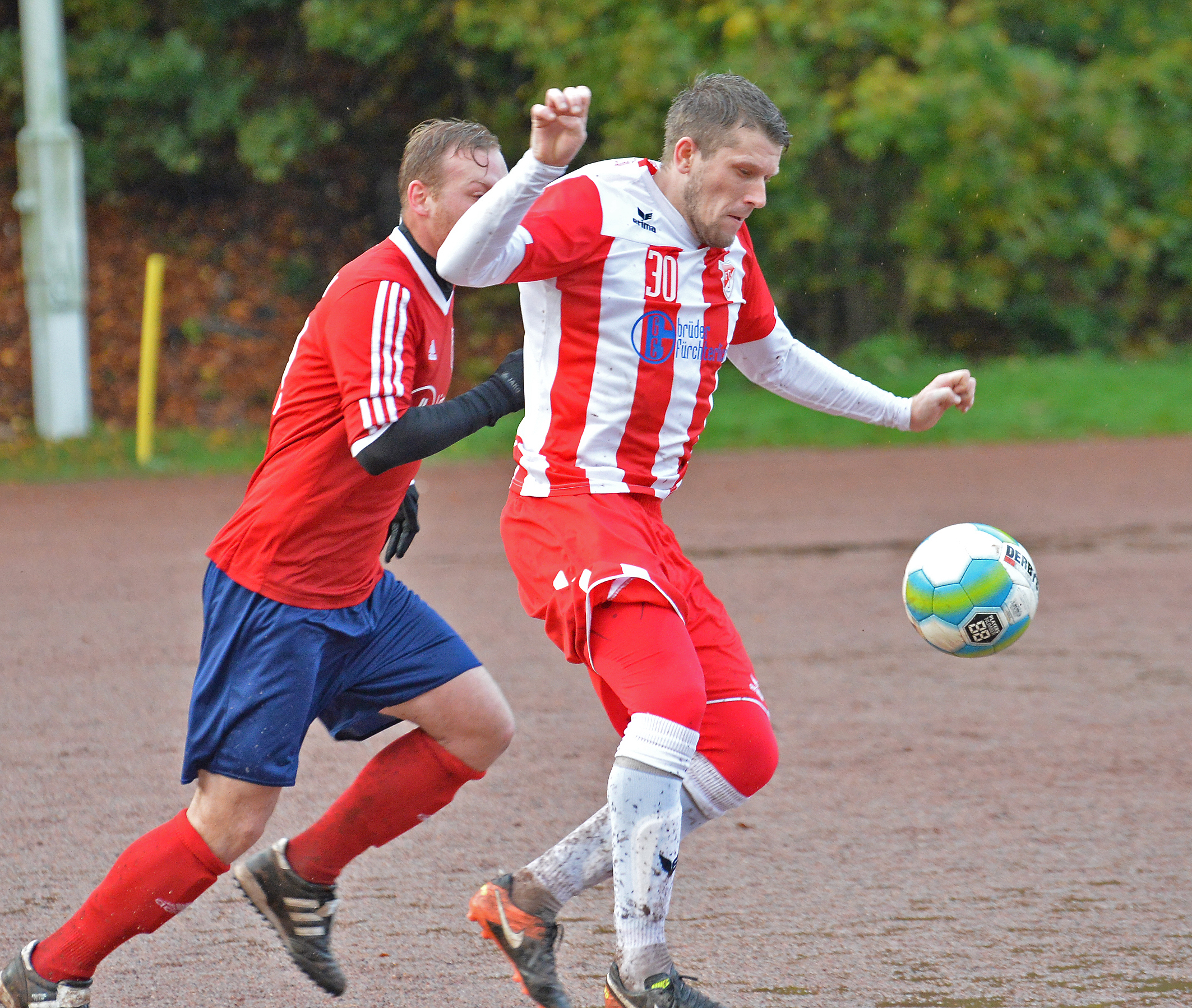 Stefan Lößner brachte den FSV mit 1:0 in Führung.
Foto: Bangert