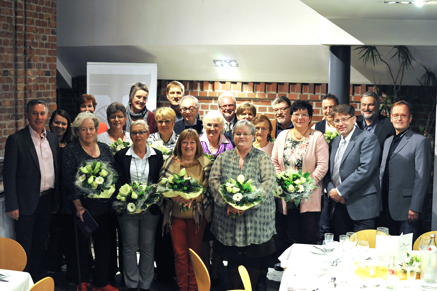 Diakonisches Werk Gladbeck-Bottrop-Dorsten ehrt seine Dienstjubilare aus allen drei Städten. Foto: privat