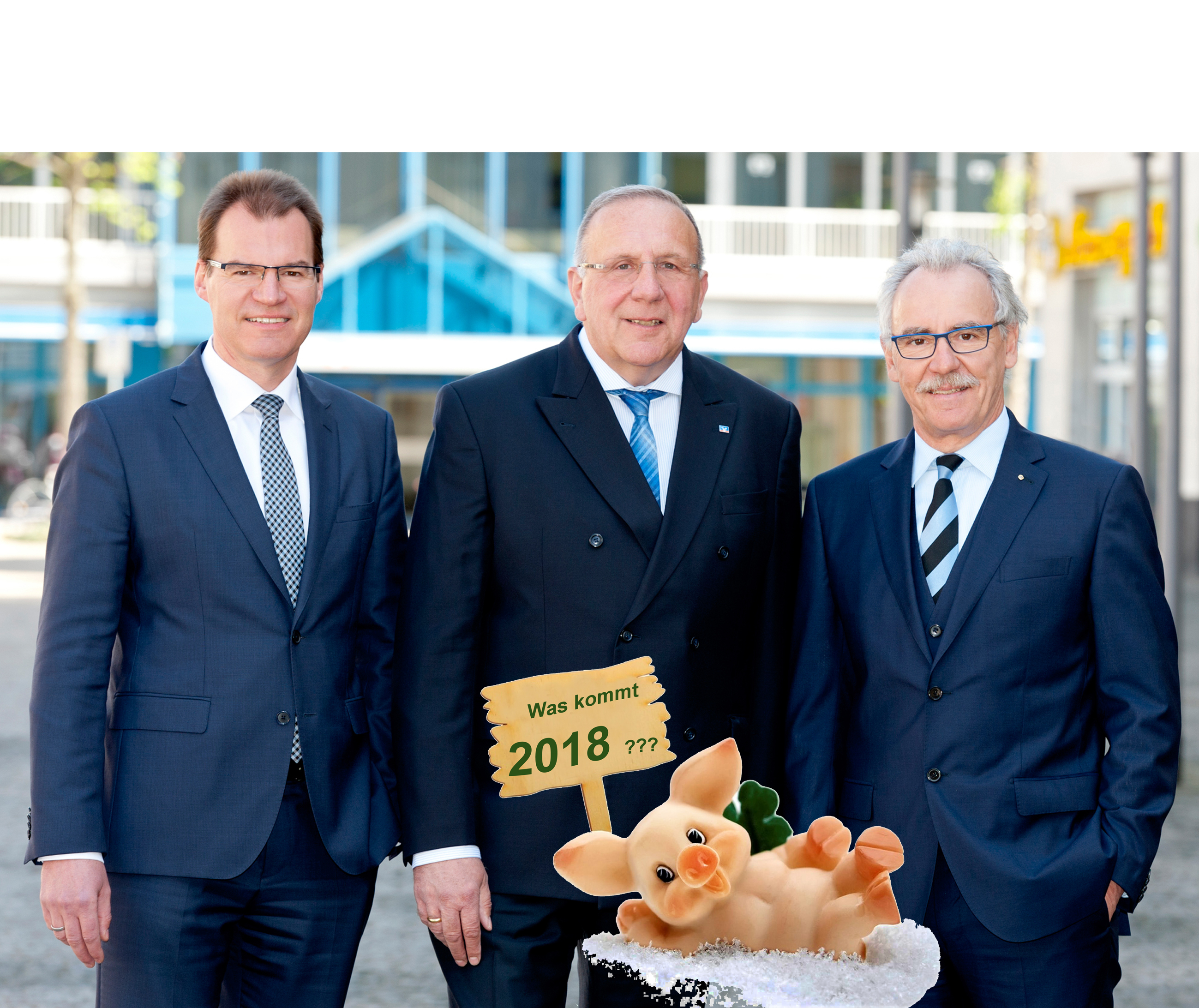 Von links: Ulf Lange, Gerhard Wölki und Gerd Hüsken.