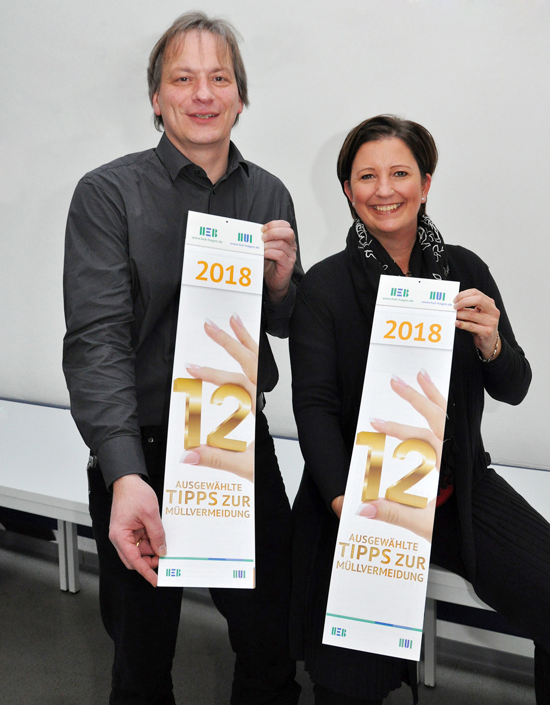 Jetzt erhältlich: Der HEB-Abfuhrkalender. Foto: Stephan Faber