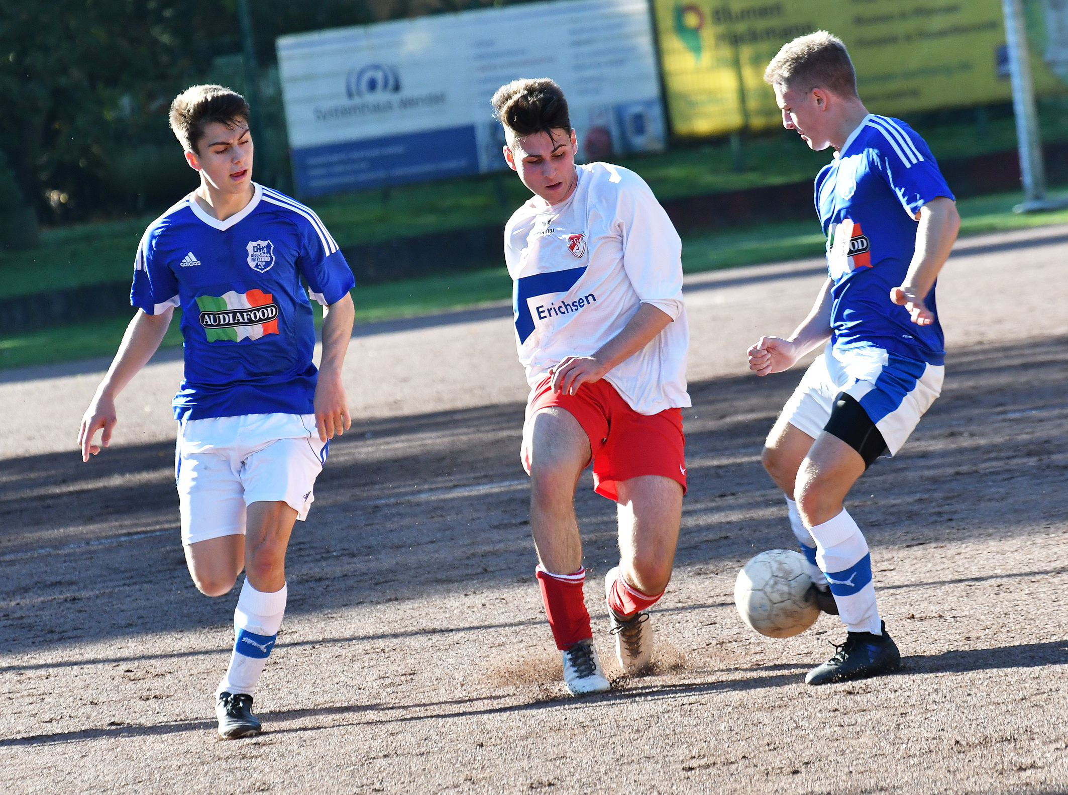 Sieg und Niederlage gab es für die Teams der A-Junioren.
Foto: Banget
