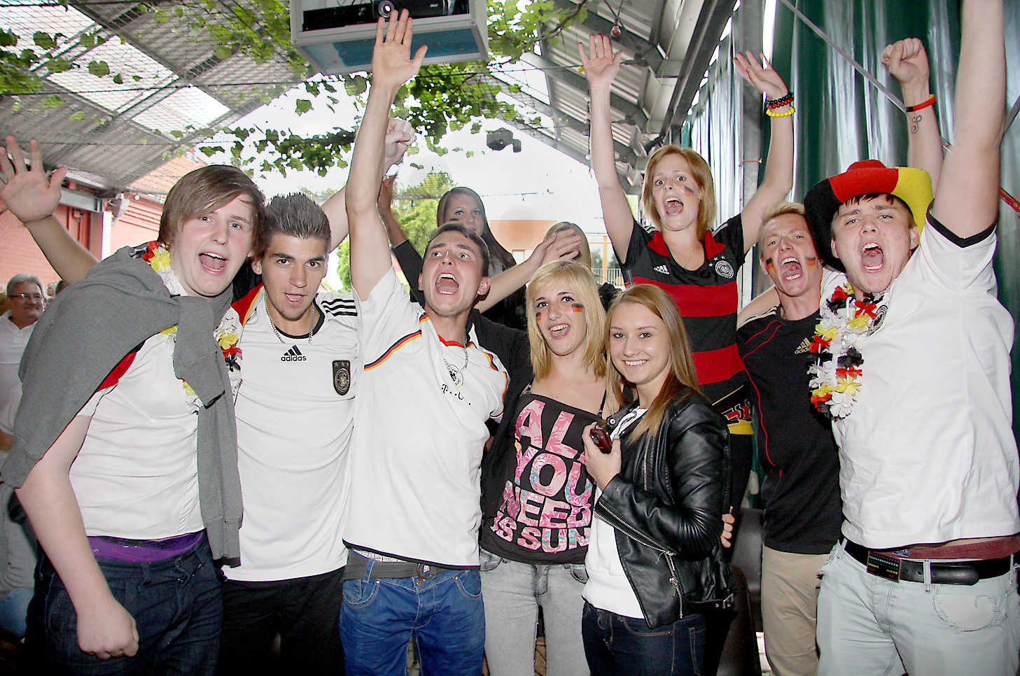 Bei der WM 2014 wurde im Agora Kulturzentrum beim Public Viewing ordentlich Stimmung gemacht. Archivfoto: Thiele