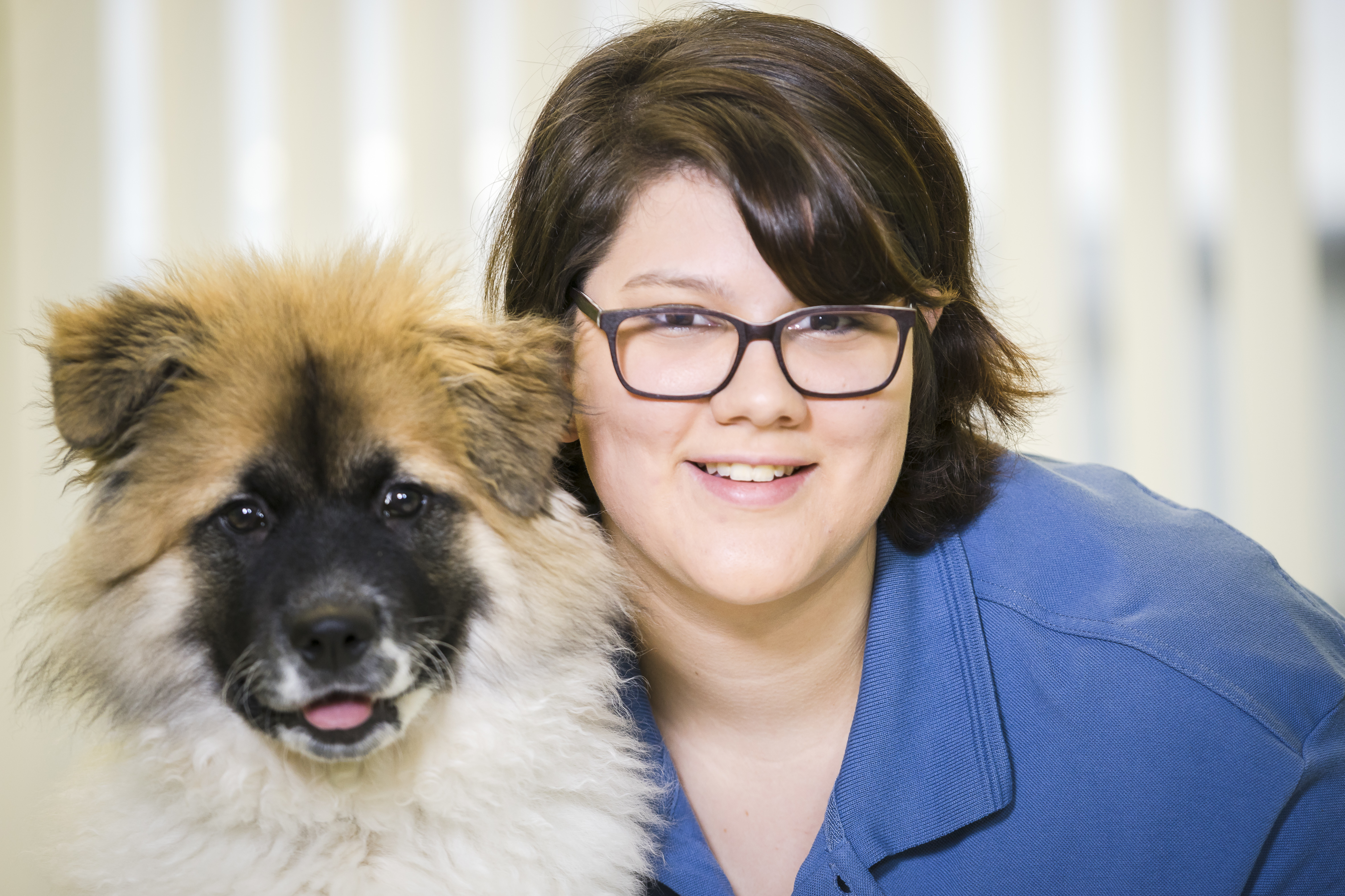 Sandra Mull und Hagrid sind ein gutes Team. Fotos: Matthias Duschner