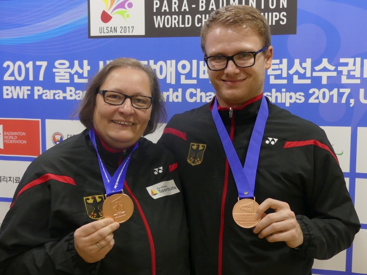 Bronze im Mixed: Katrin Seibert / Marcel Adam