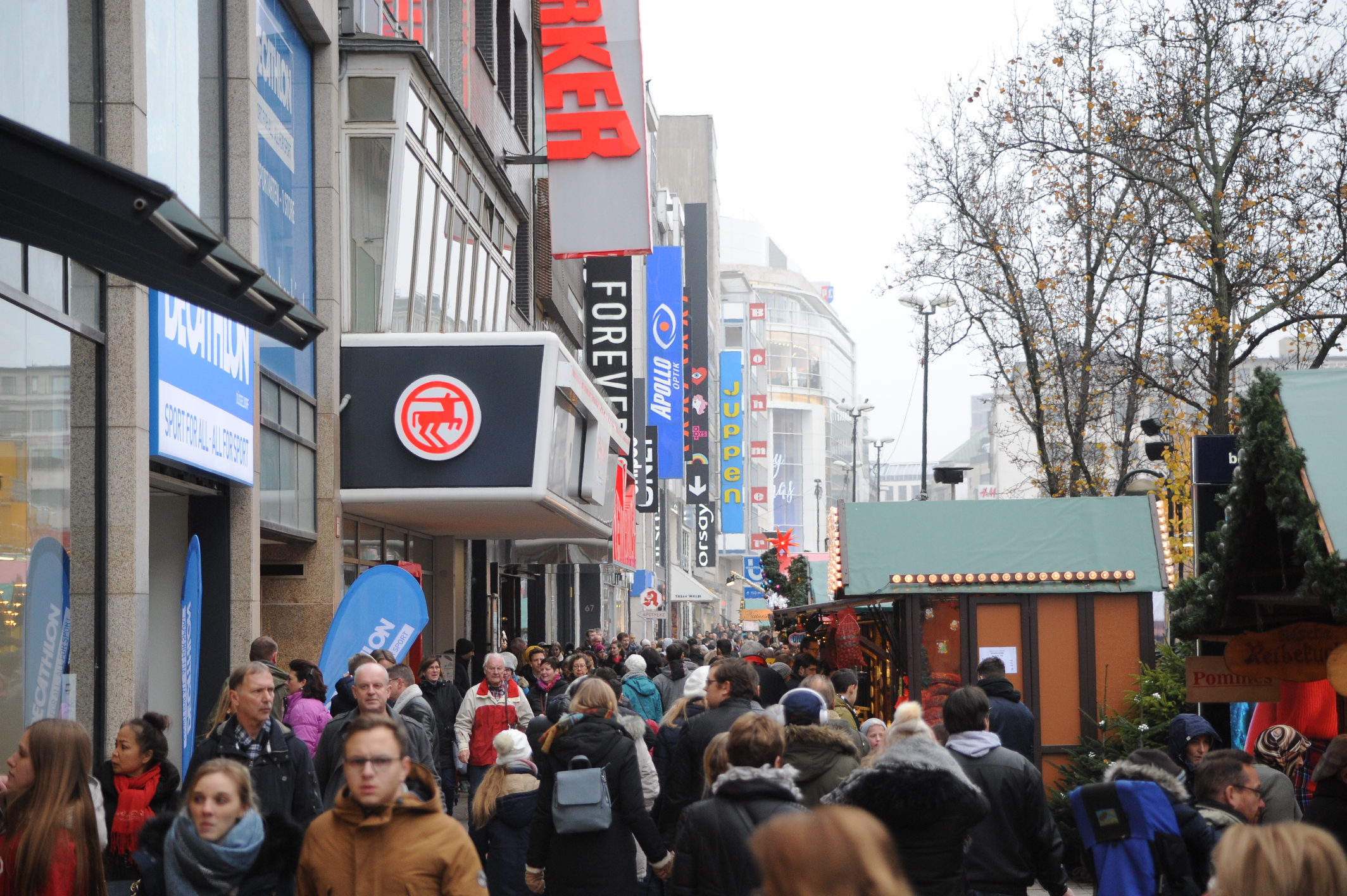 Am Sonntag, 10. Dezember, dürfen die Geschäfte in der Innenstadt öffnen. Foto: vos