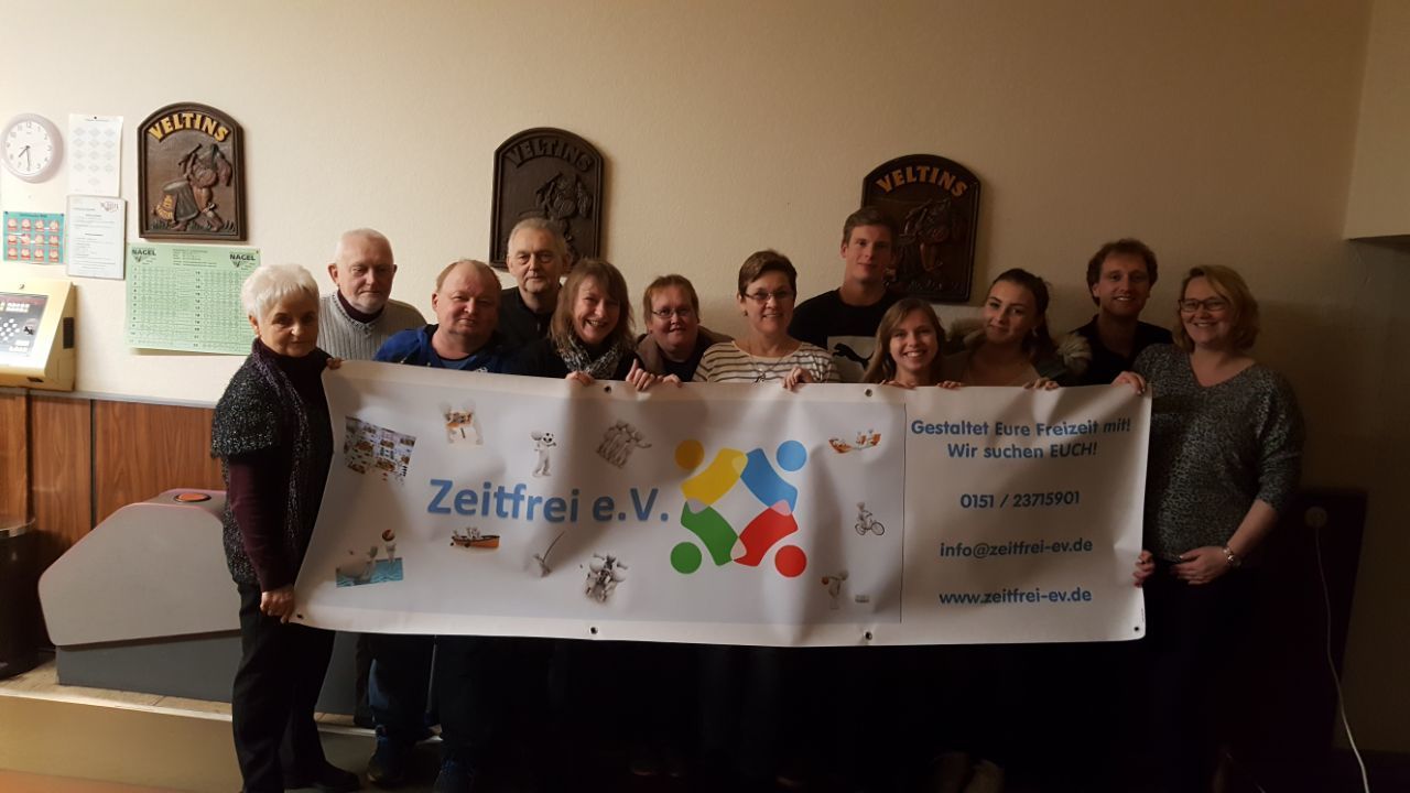 Ein Teil der Mitglieder des Vereins
