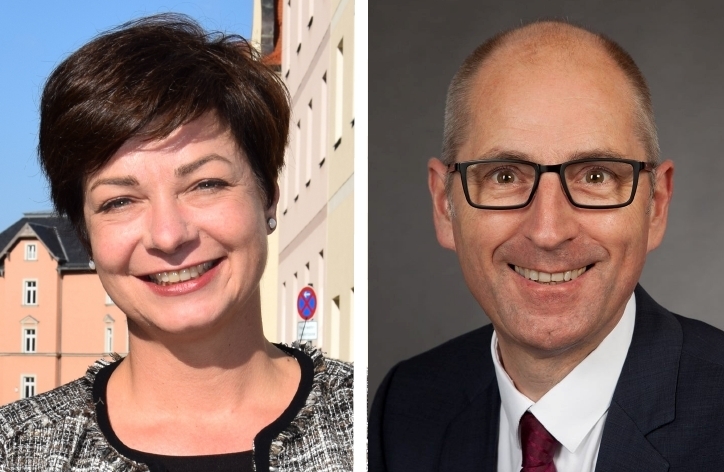 Die Bewerber für die Stelle des Dezernenten für Bildung, Kultur und Sport, Regina-Dolores Stieler-Hinz, Dietmar Dieckmann