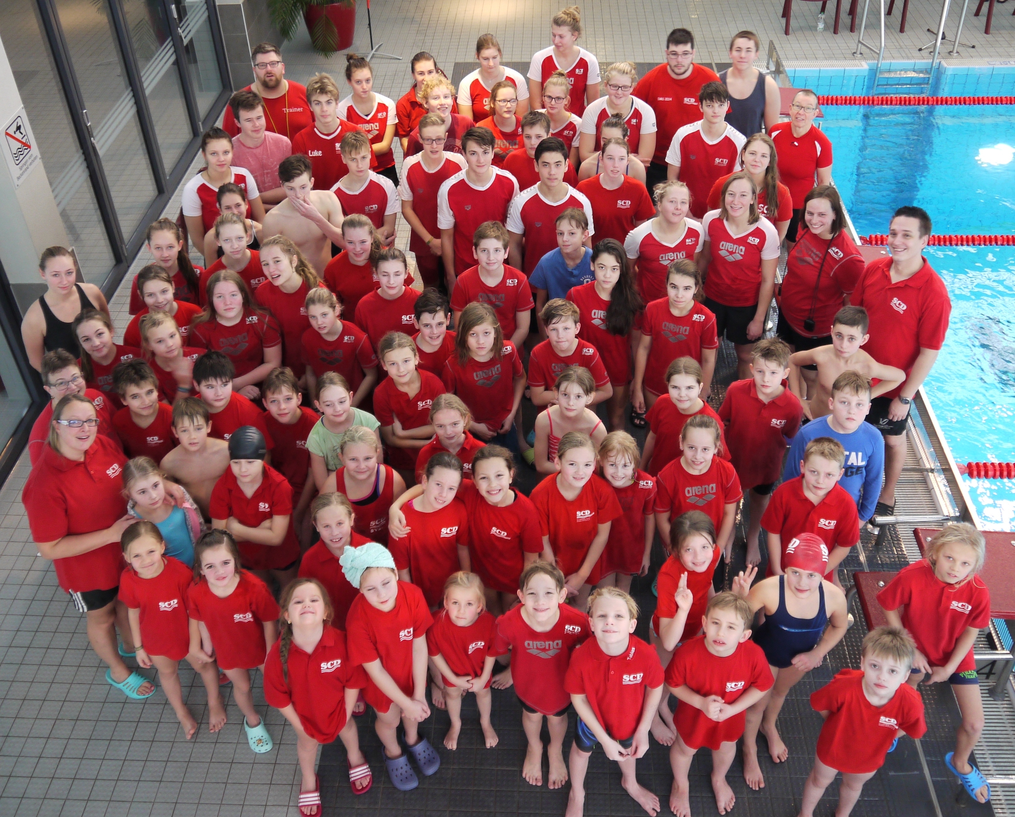 Die SCD-Schwimmer ermittelten ihre Clubmeister