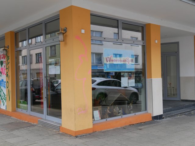 Mittwochs Sprechstunde in der WiederbrauchBar, dem Stadtwohnzimmer, I. Weberstr. 15, Essen-Mitte
