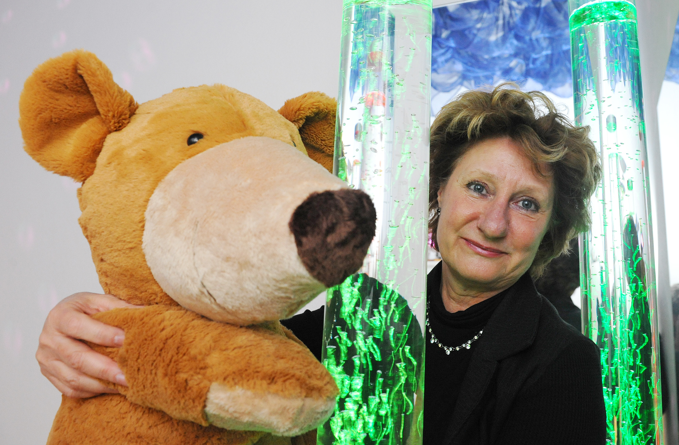 Hilfe in schweren Stunden: Christa Cholewinski ist ausgebildete Trauerbegleiterin und nutzt bei ihrer Arbeit unter anderem den Snoezelenraum.