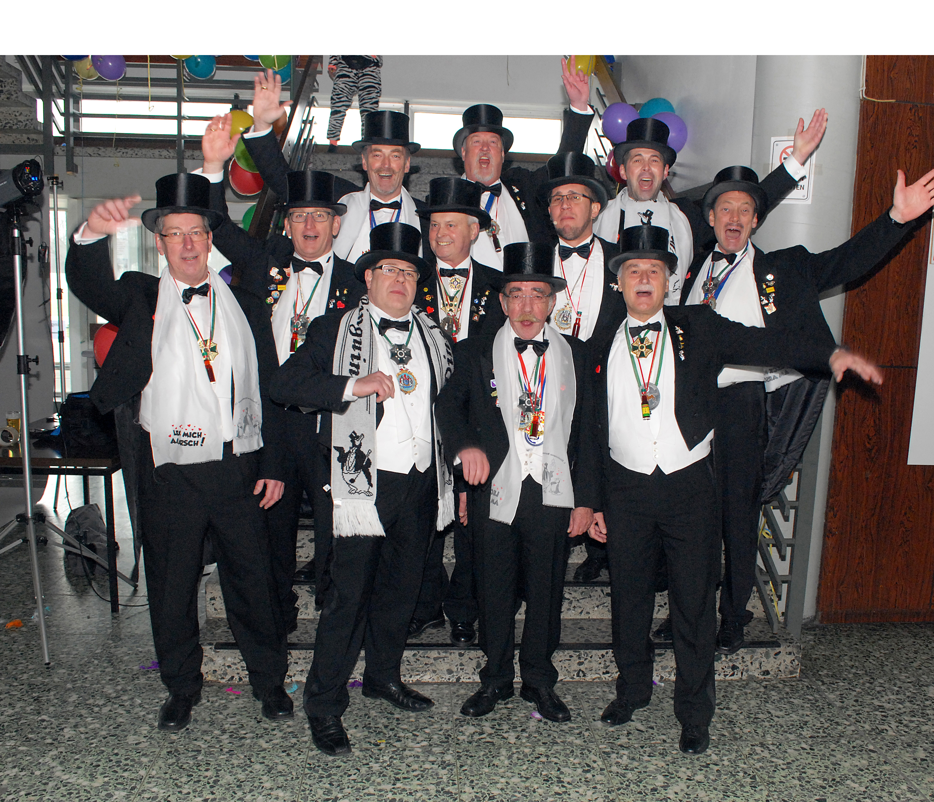 Immer bestens gelaunt, die Herren Pinguine!