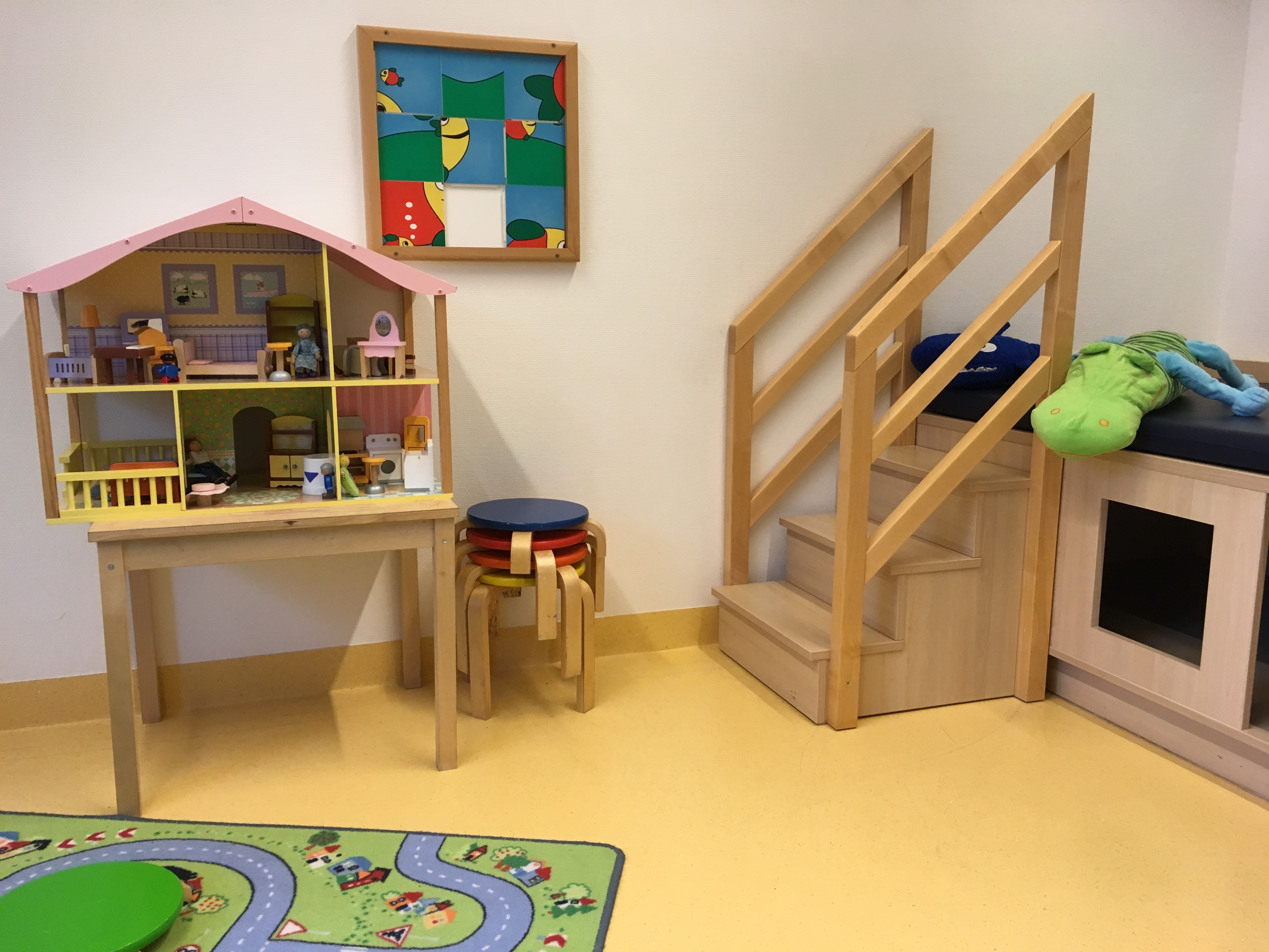 Im Sozialpädiatrischen Zentrum (SPZ) können sich Kinder spielerisch entwickeln.