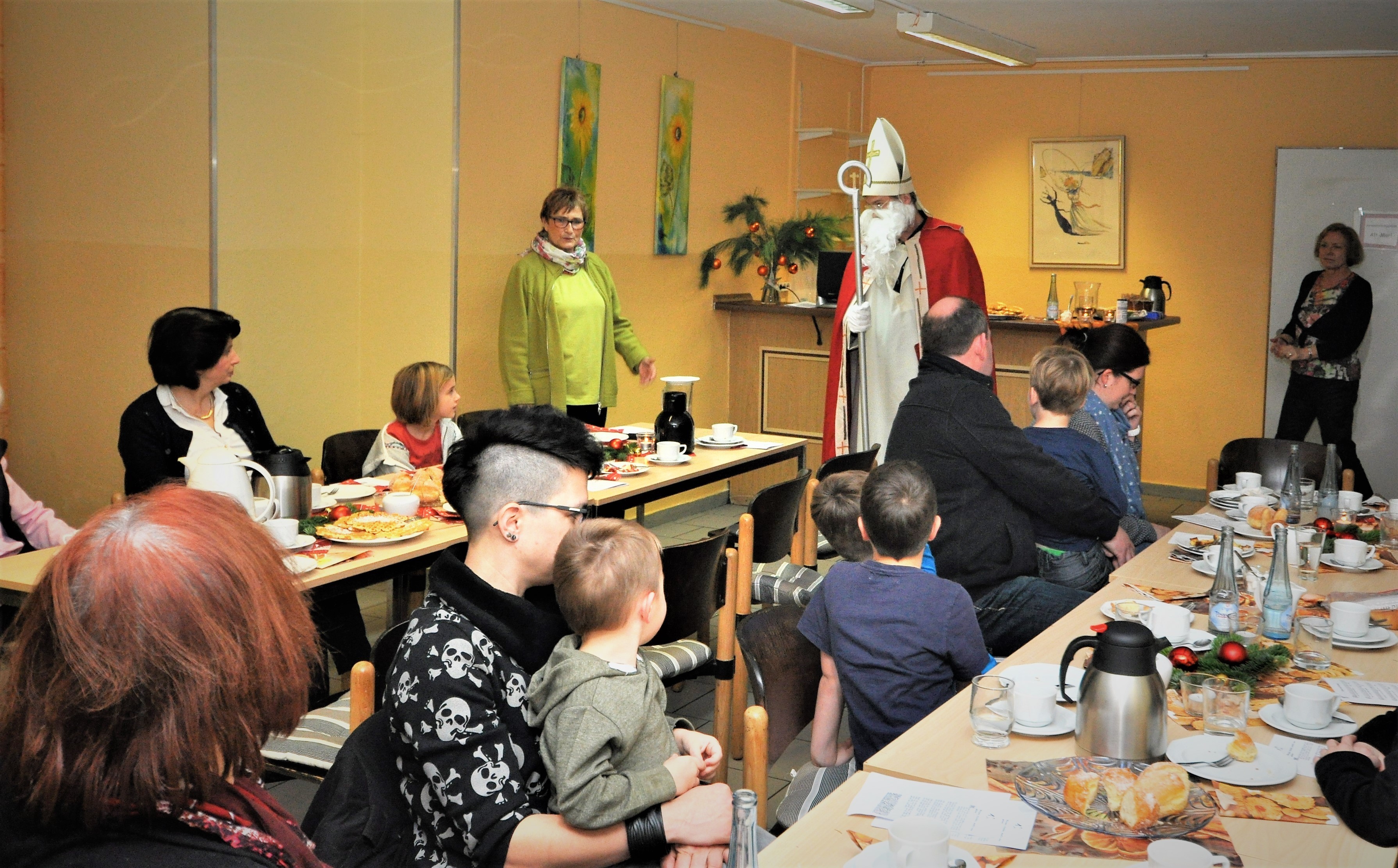 Ankunft des Nikolaus