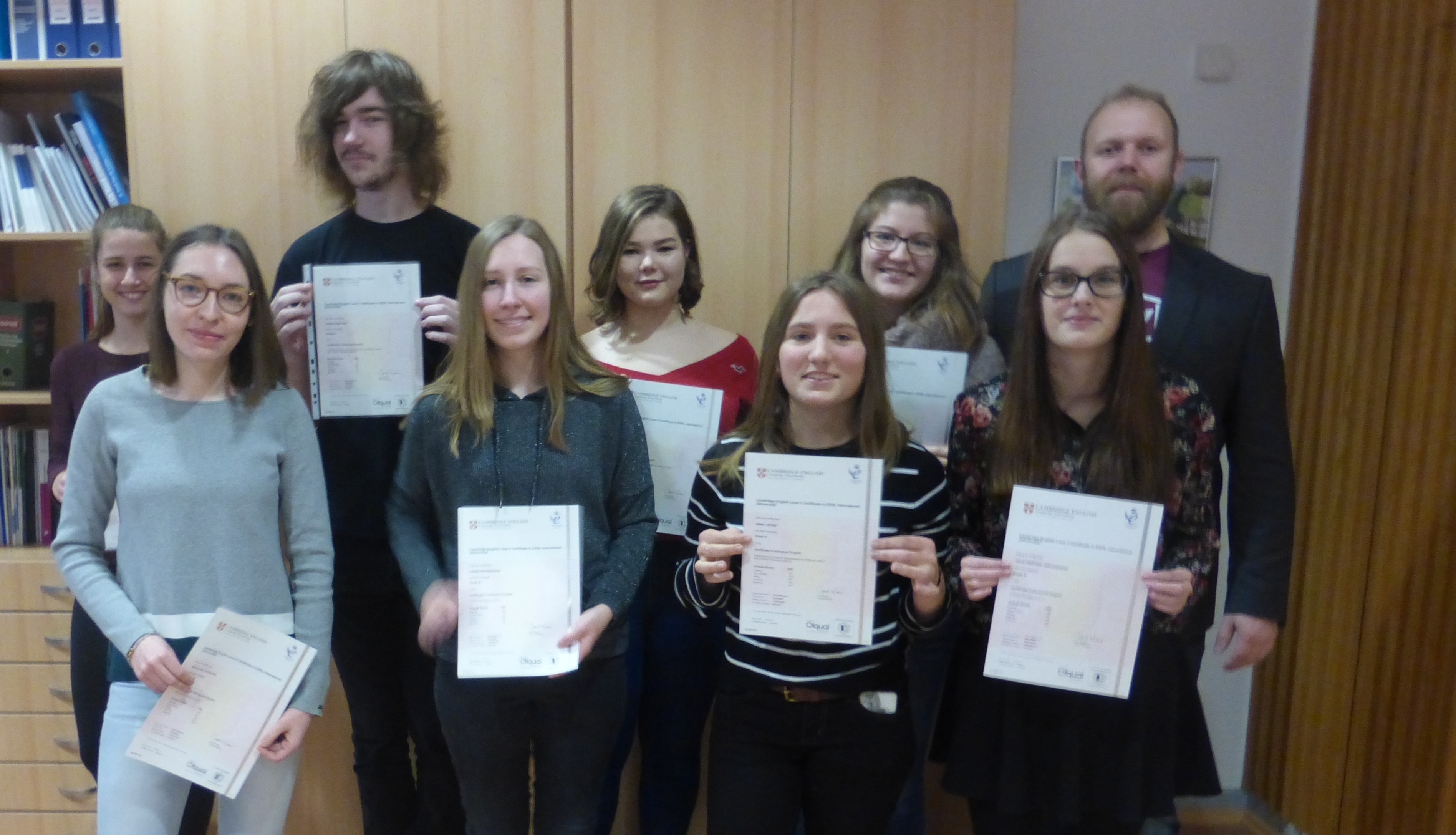Das Cambridge Certificate dient der Bescheinigung qualifizierter Englischkenntnisse und ist international bei Bildungseinrichtungen und Unternehmen anerkannt.
Foto: Schule