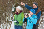 Vogelbeobachtung im Winter