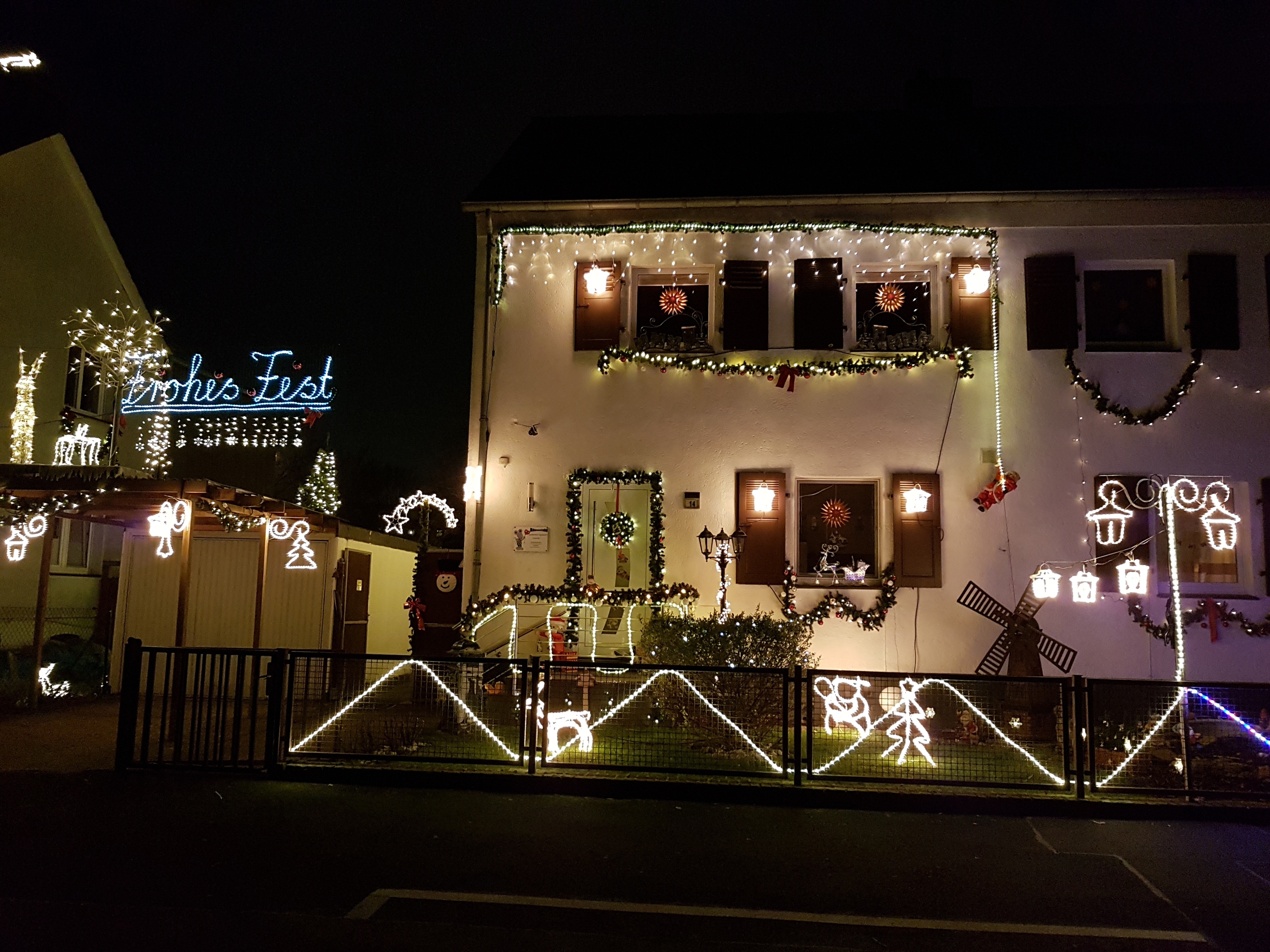 Weihnachtshaus Langforter Str.