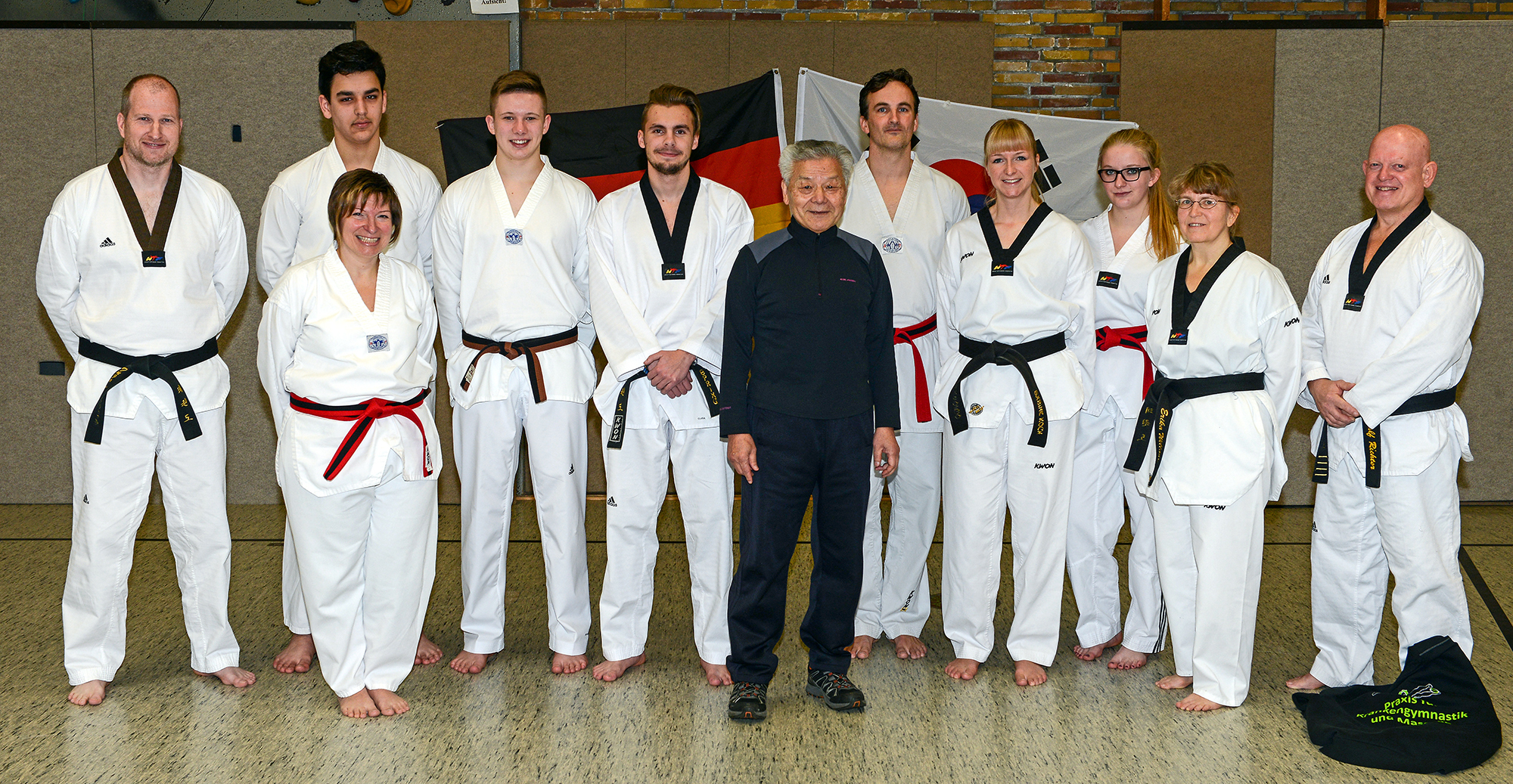 Taekwondo-DAN-Prüfung im Taekwondo-Verein Dojang Dorsten