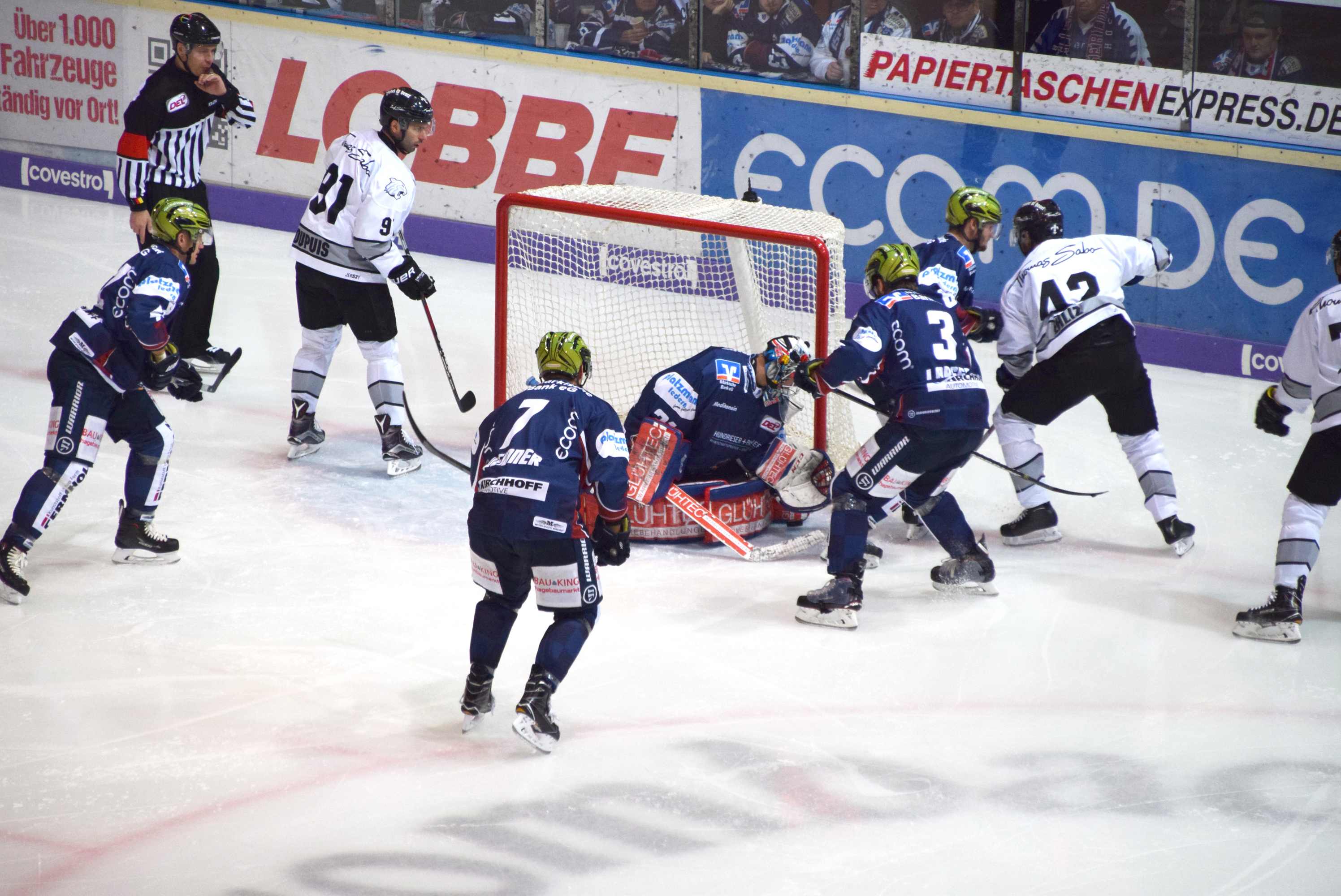 Gegen Ingolstadt wollen die Roosters endlich wieder einen Sieg feiern. Foto: Günther