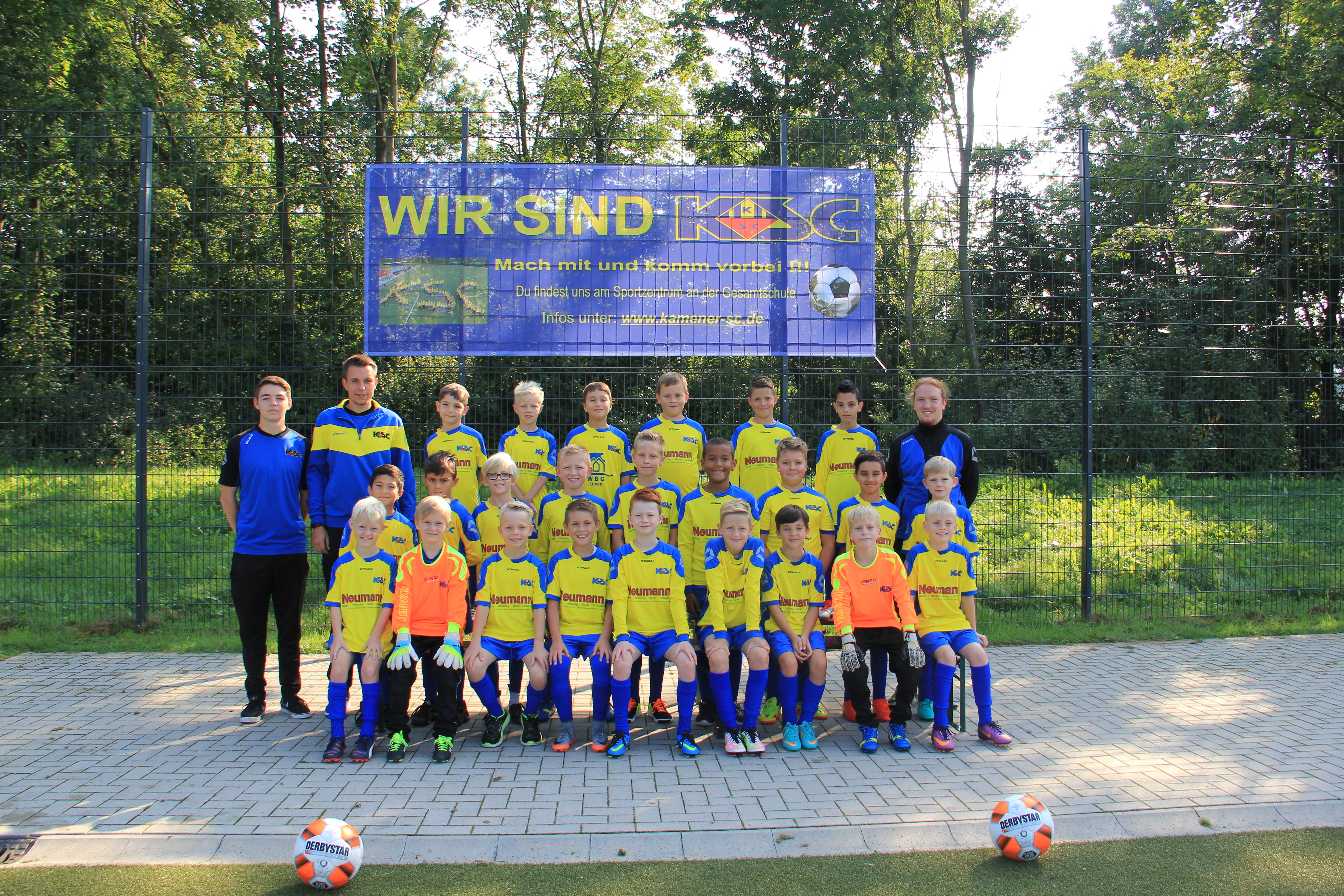 Trainer und Spieler sind mit den Erfolgen sehr zufrieden.