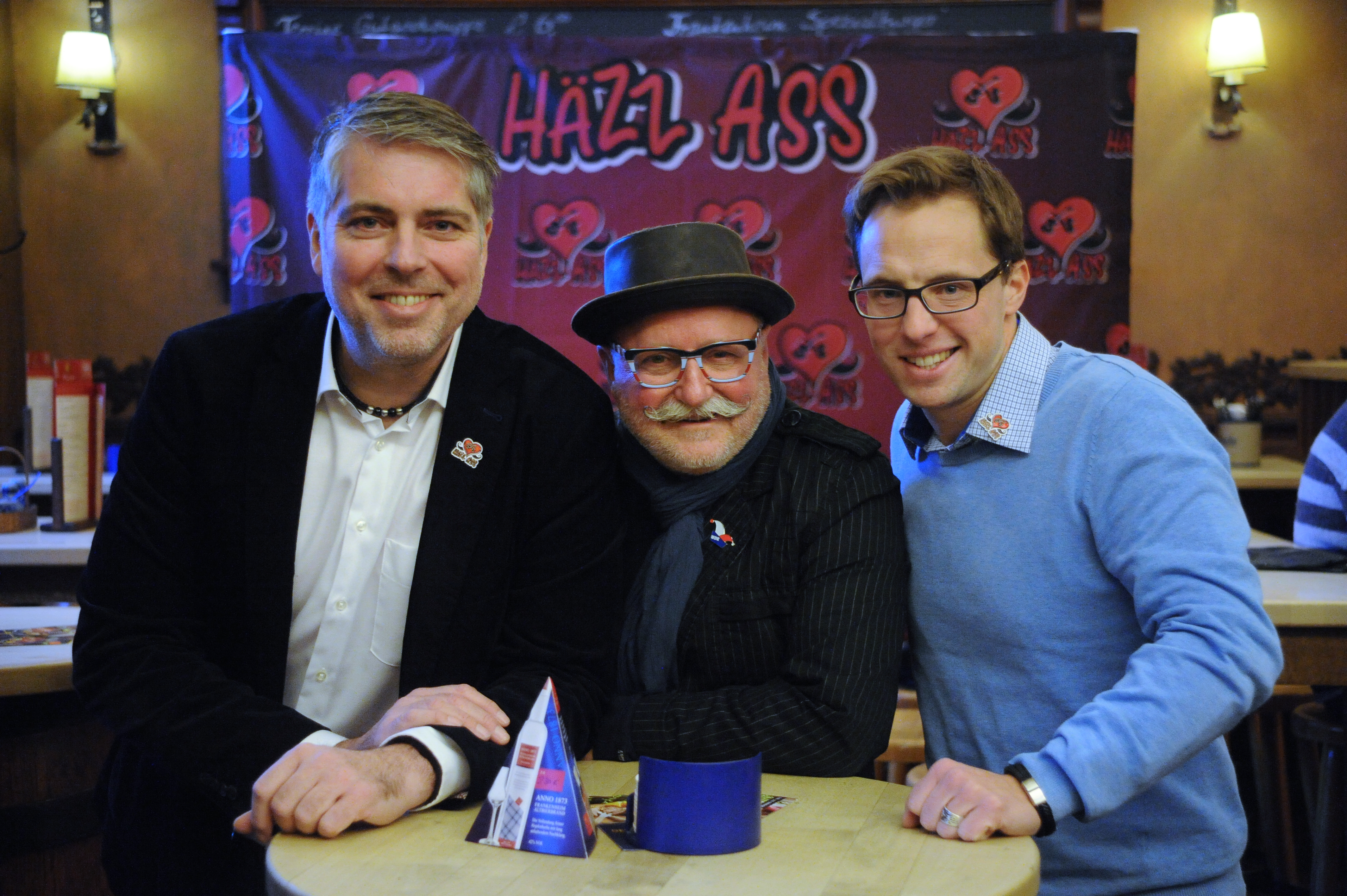 Wollen in der Session 2018/2109 durchstarten: Oliver Decker, Rainer Lieverscheidt und Matthias Cantek. Foto: vos