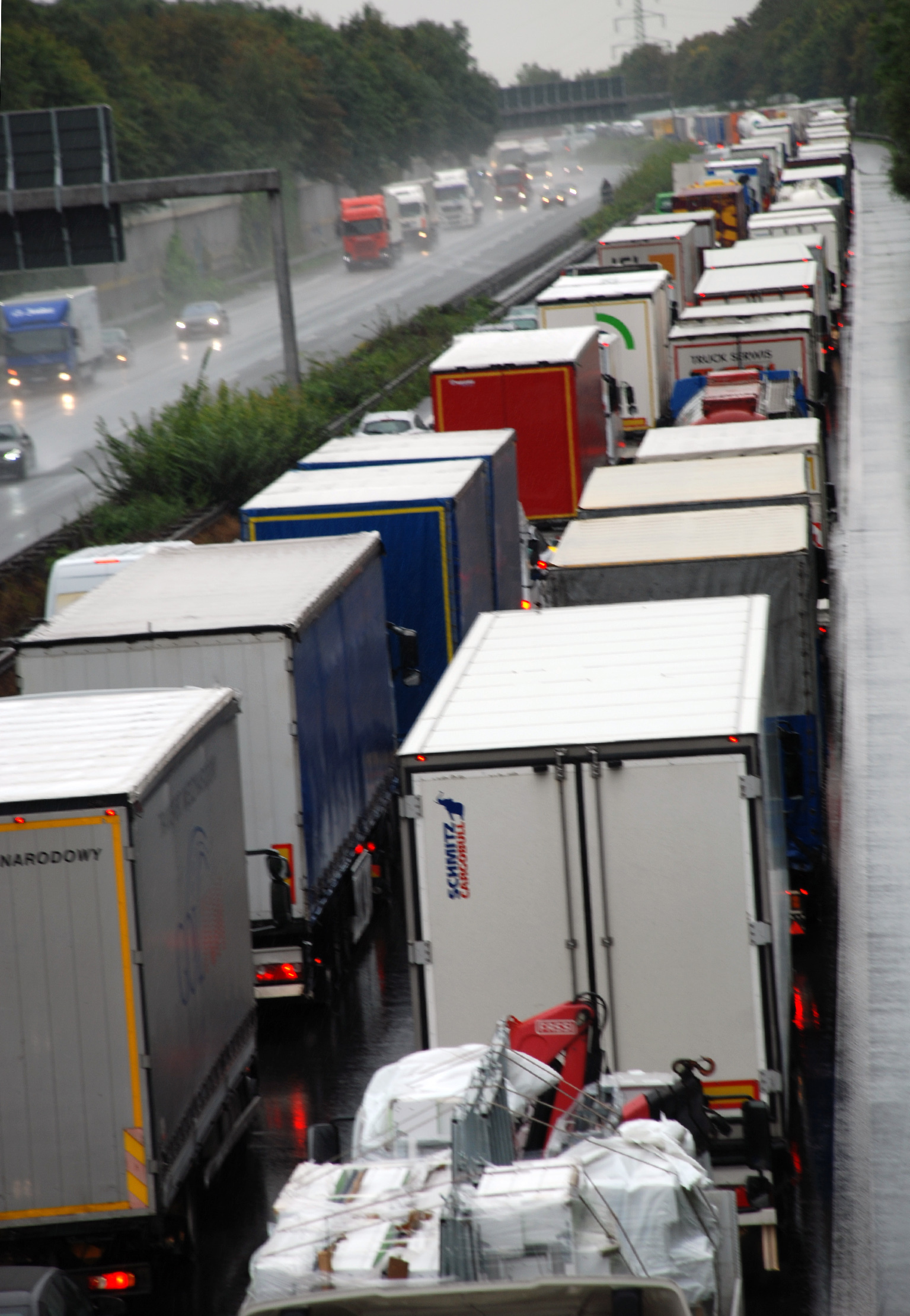 Mal wieder Stau auf der A2 in Richtung Hannover. Foto: Jungvogel