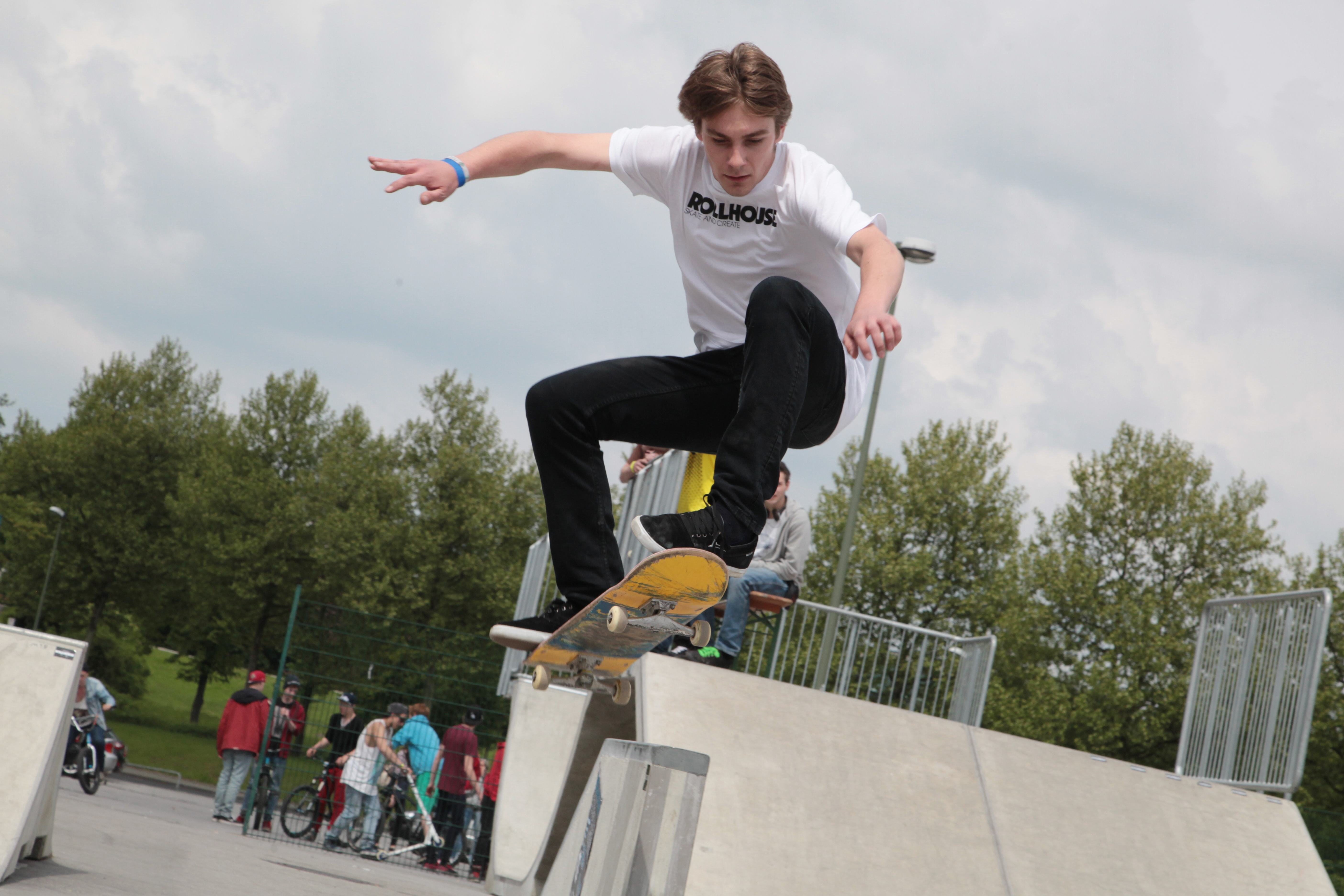 Die Kamener Jugendlichen wünschen sich eine Modernisierung und Veränderung des Skater-Parks. Archiv-Foto: Daniel Magalski