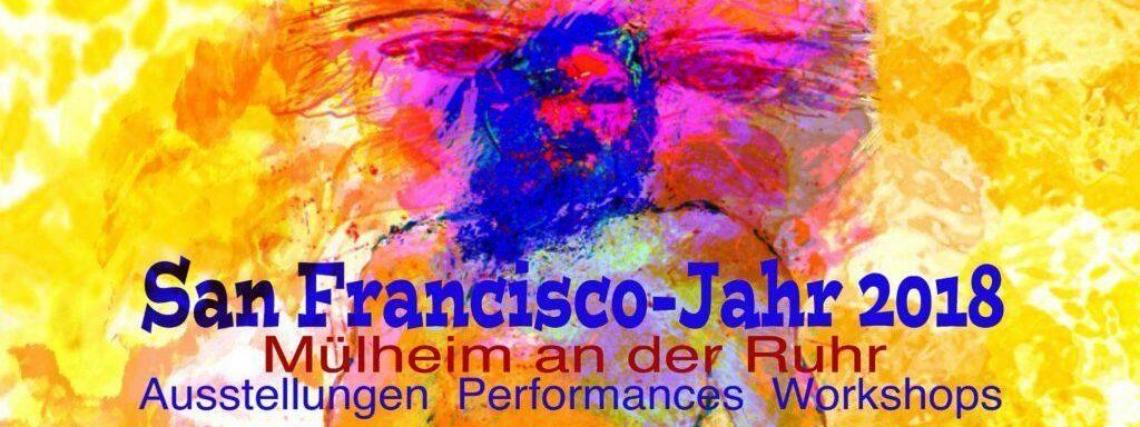 Plakat zur Ganzjahresausstellungsreihe von Klaus Heckhoff