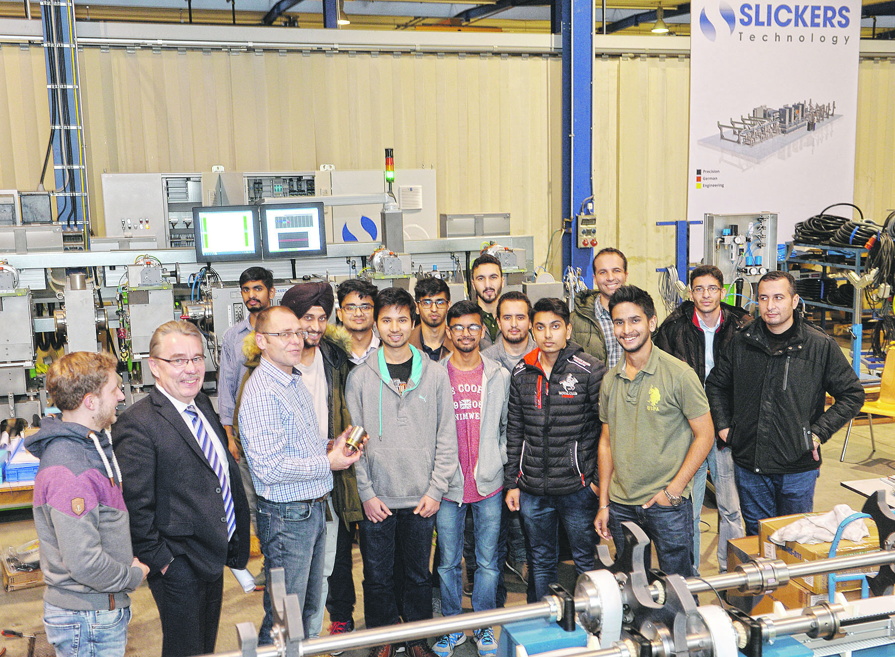 Slickers Technology sucht den Kontakt zu Studierenden und der Hochschule Rhein-Waal.