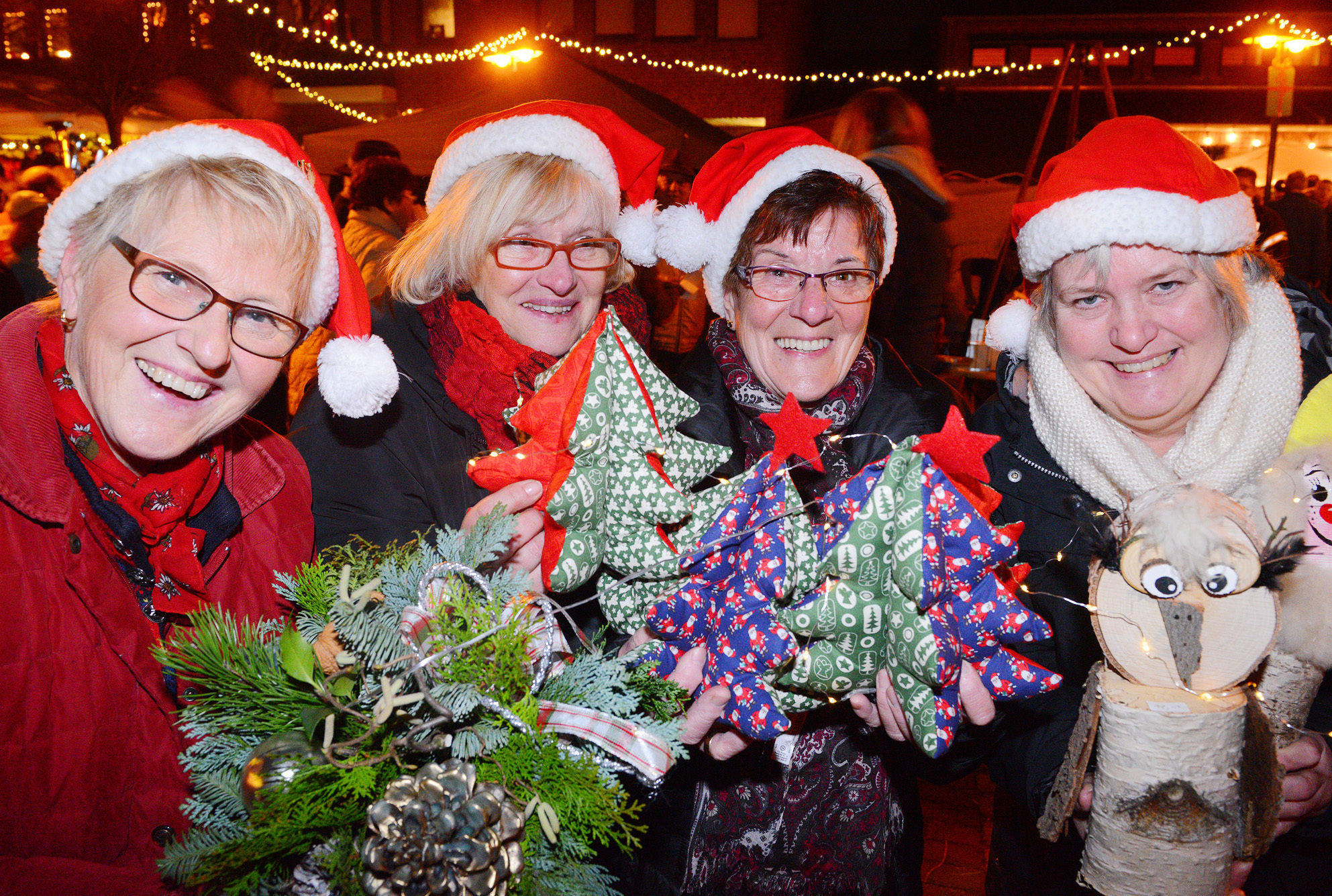 Die Besucher des Richrather Weihnachtsmarktes erwartet auch dieses Jahr ein buntes Angebot. Archiv-Foto: Michael de Clerque
