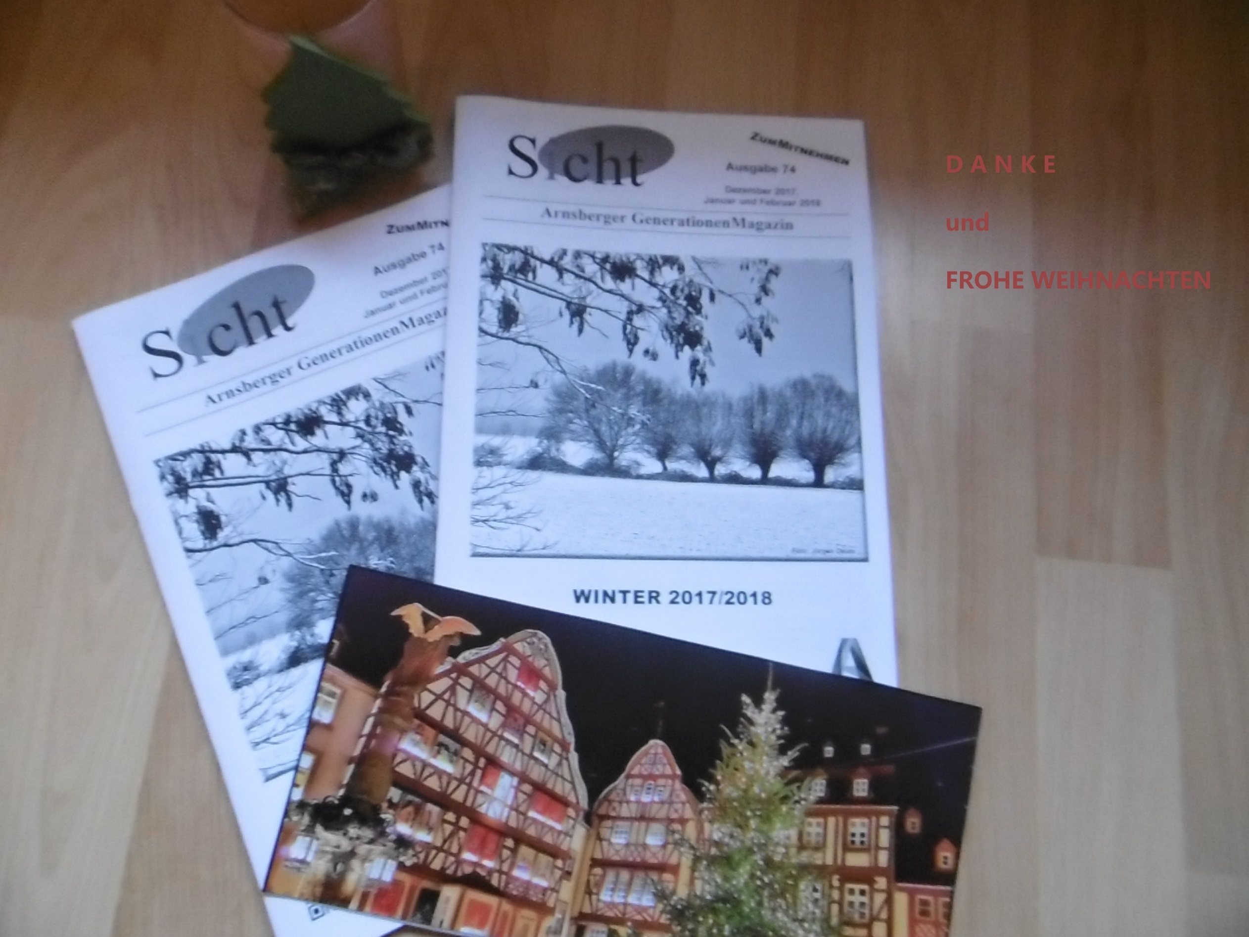 ...da kam POST an...DANKE!