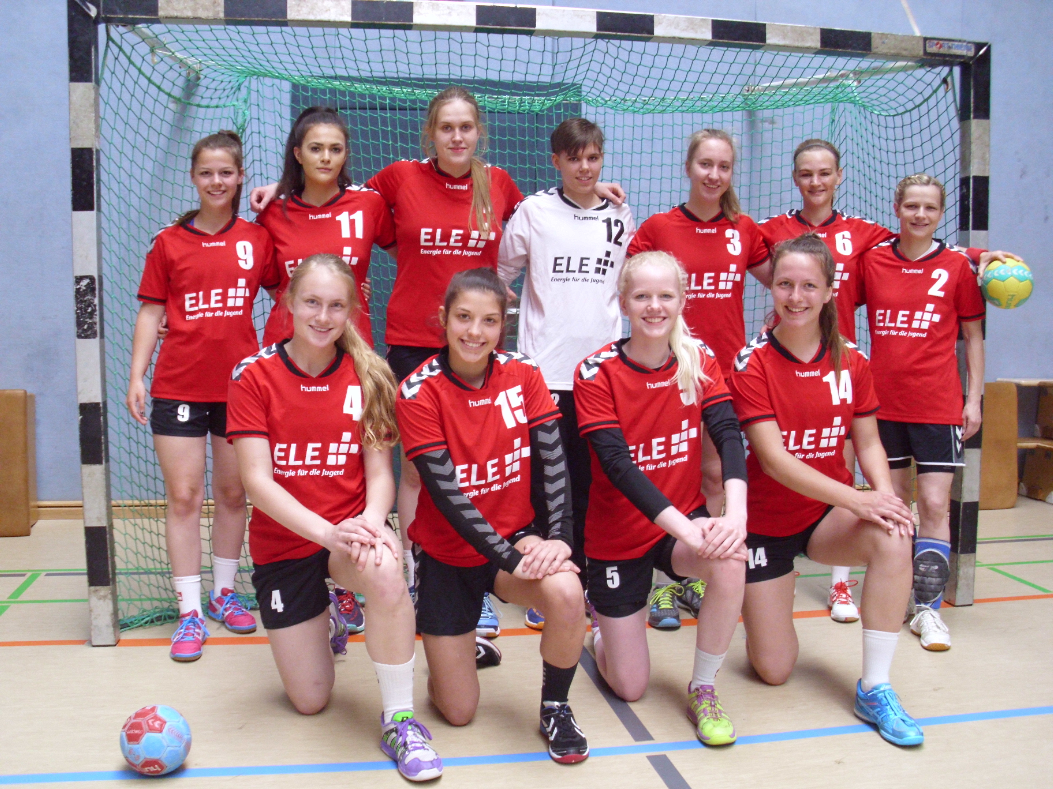 Es spielten: Tizia Appelt (7/1), Sina Kuhlmann (5), Marlene Keyser (4/1), Tabea Dusza, Lena König (je 3), Ivonne Brockmann, Antonia Buddenborg, Annika Kirsten (je 2), Kathrin Worecki (1), Annika Franz und im Tor Pauline Langanke. Foto: privat