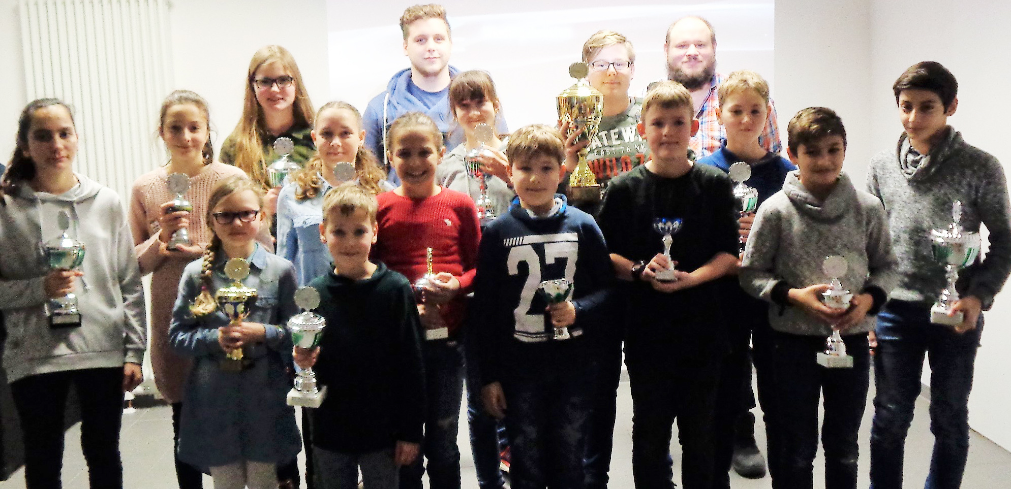 Die besten Schwimmer des Lüner SV 08.