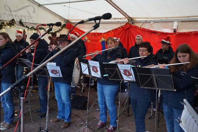 Der Spielmannszug der Schützen.