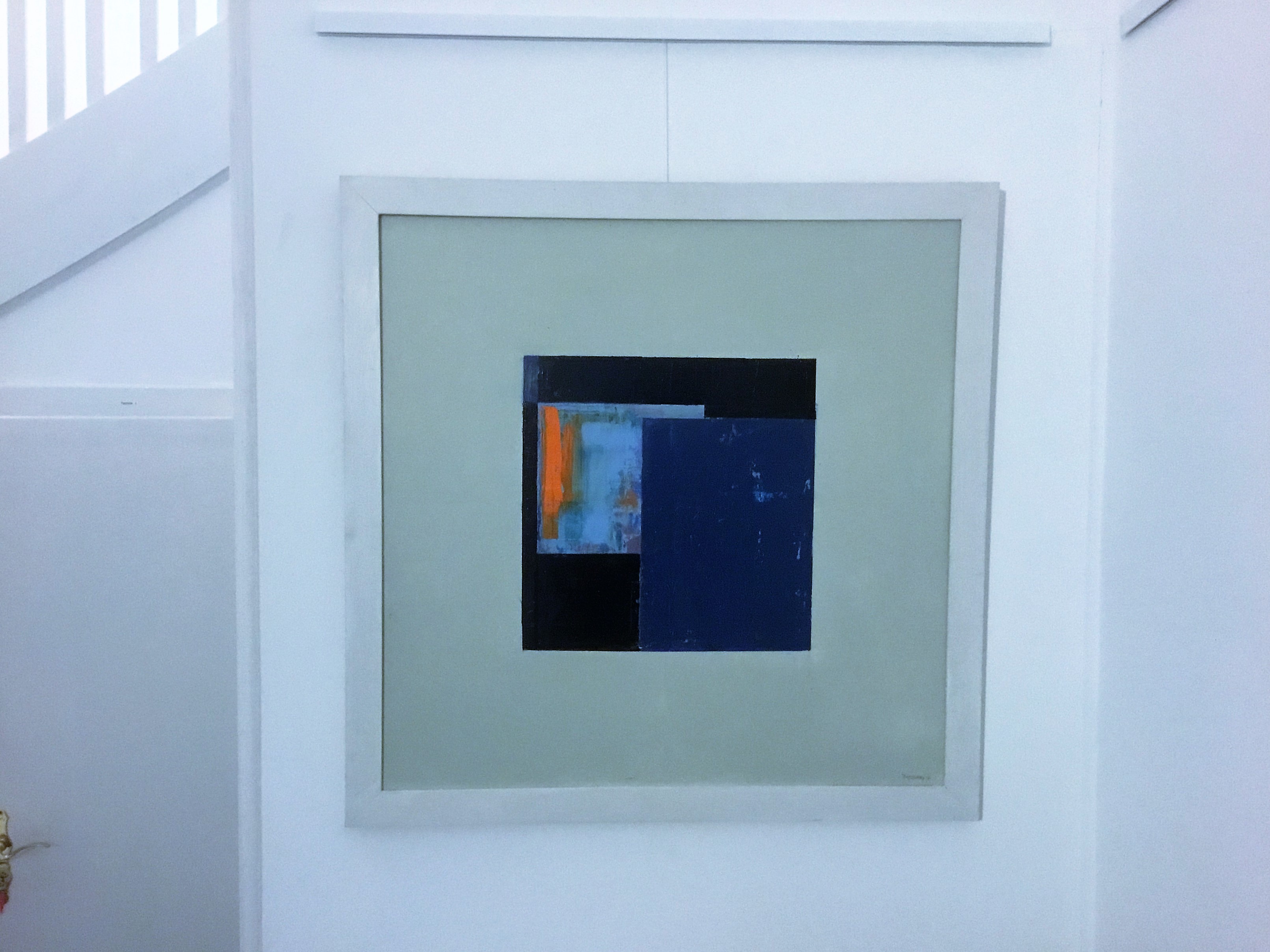 Malerei von Wolfgang Vogelsang, 2017 , Mischtechnik auf Leinwand, 80x80 cm in der Galerie an der Ruhr - Original in der #SammlungFRANZ