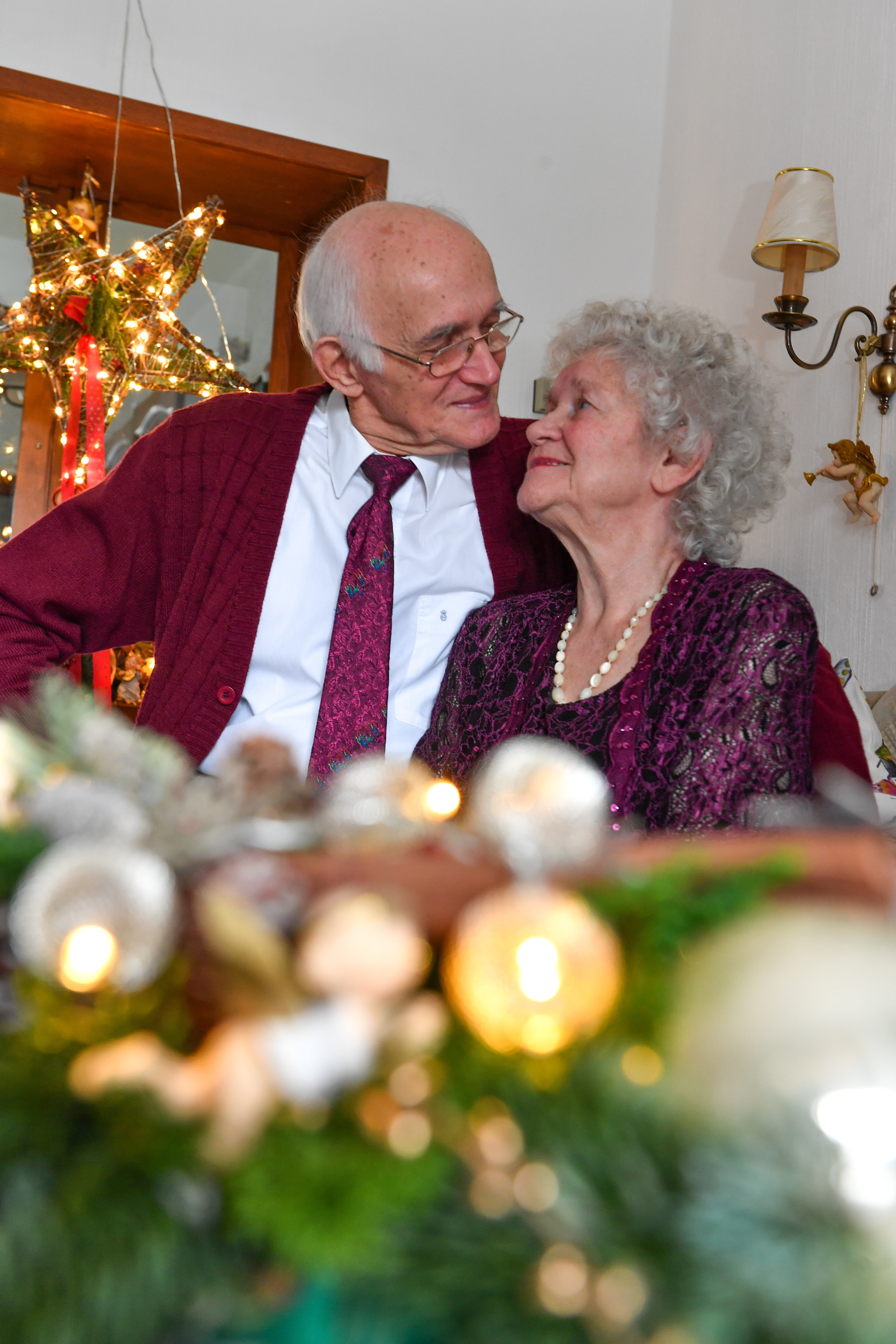 Albert und Waltraud Seehafer heirateten am 24. Dezember 1952. Fotos: PR-Foto Köhring