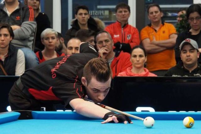 Joshua Filler: Der neue deutsche Stern am Billardhimmel konnte sich in Düsseldorf bisher nicht durchsetzen.