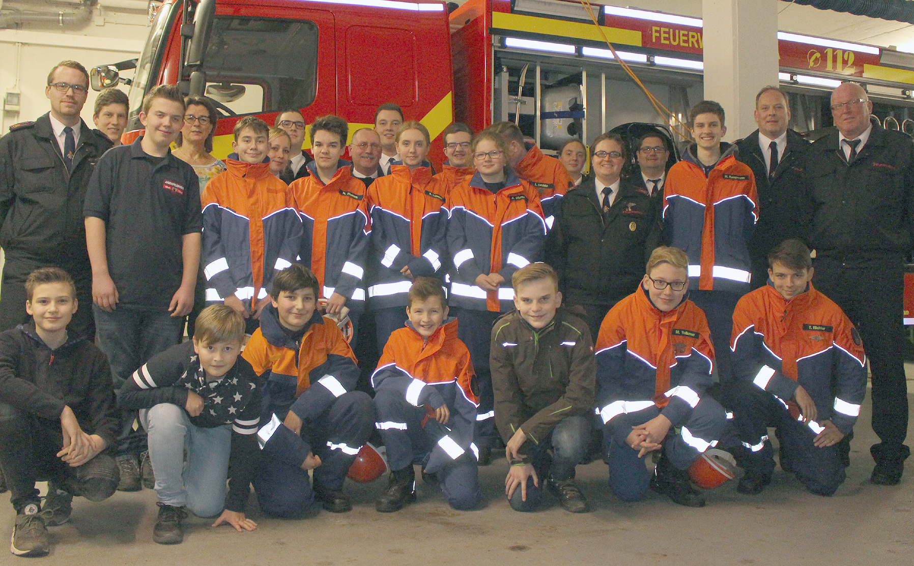 In diesem Jahr kann die Jugendfeuerwehr Unna-Ost das 50 jährige Jubiläum feiern. Foto: Auf der Jahresdienstbesprechung am 15. Januar 2018