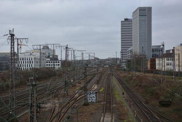 Keine Züge weit und breit zu sehen. Foto: Steinmann