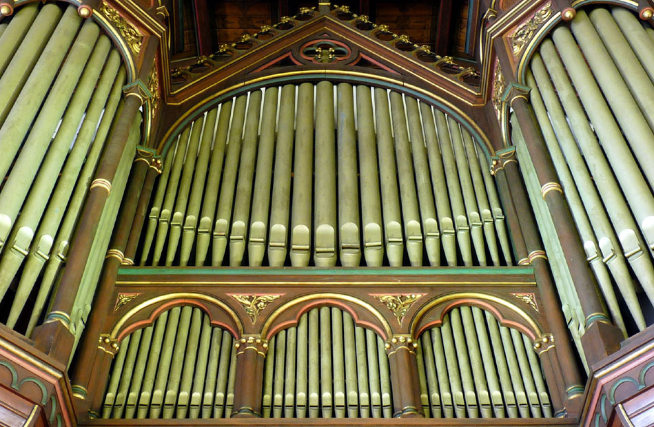 Die Sauer-Orgel in der Evangelischen Kirche am Katernberger Markt kann Orgel des Jahres 2017 werden - zwölf historisch und musikalisch bedeutsame Instrumente stehen zur Wahl. Foto: Kirchenkreis Essen/Stiftung Orgelklang