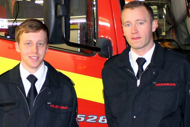 Lukas Eckhoff  und Patrik Schüssler