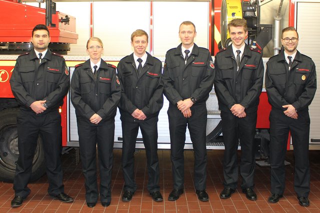 Das Betreuerteam  der Jugendfeuerwehr der Kreisstadt Unna - Gruppe Süd