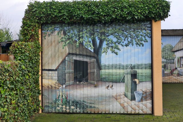 Kunst am Garagentor - Duisburg