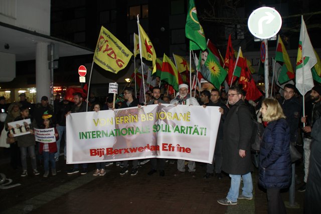 Oberhausen, Solidarität mit Afrin, 25.01.2018, Foto Sahin Aydin