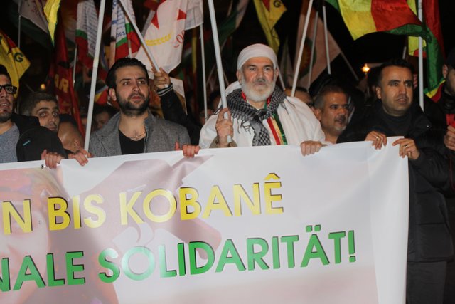 Oberhausen, Solidarität mit Afrin, 25.01.2018, Foto Sahin Aydin