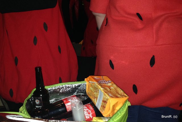 Alle hatten reichlich Proviant dabei!