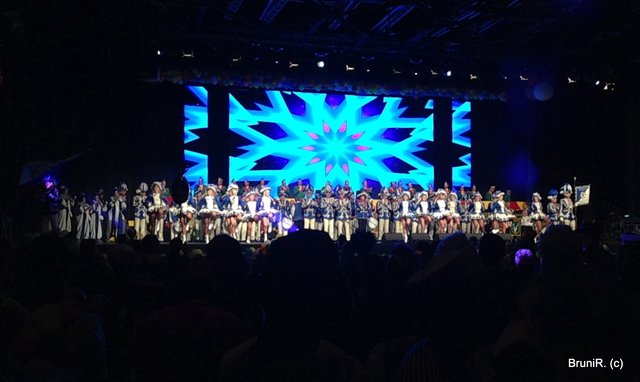 Tolle Stimmung auf der Bühne!!!