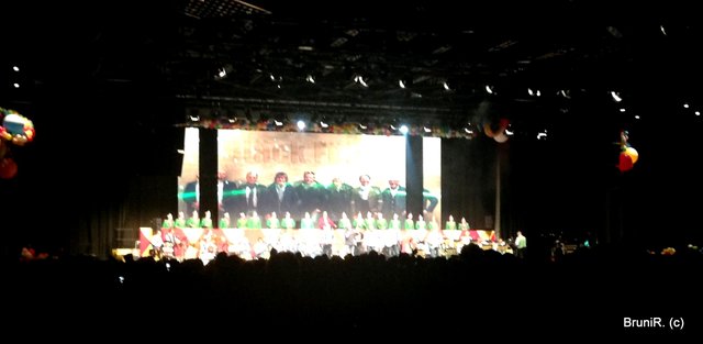 Kurz bevor wir gingen!