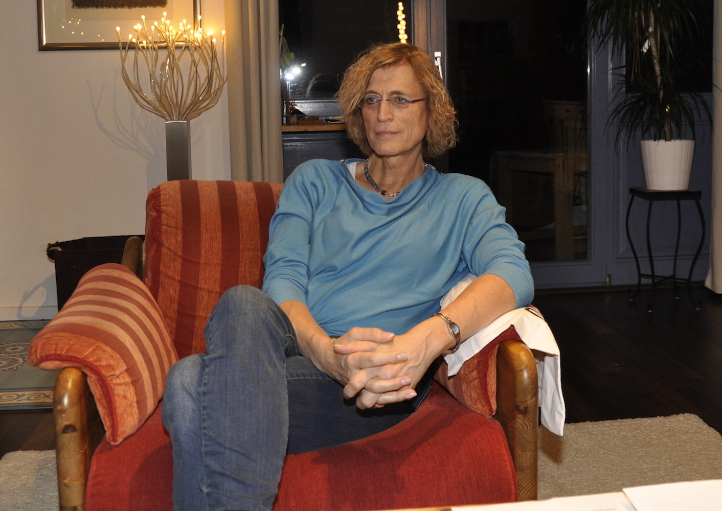 Elke Spörkel hat eine Selbsthilfegruppe für transsexuelle Menschen gegründet.
(Foto: Dirk Kleinwegen)
